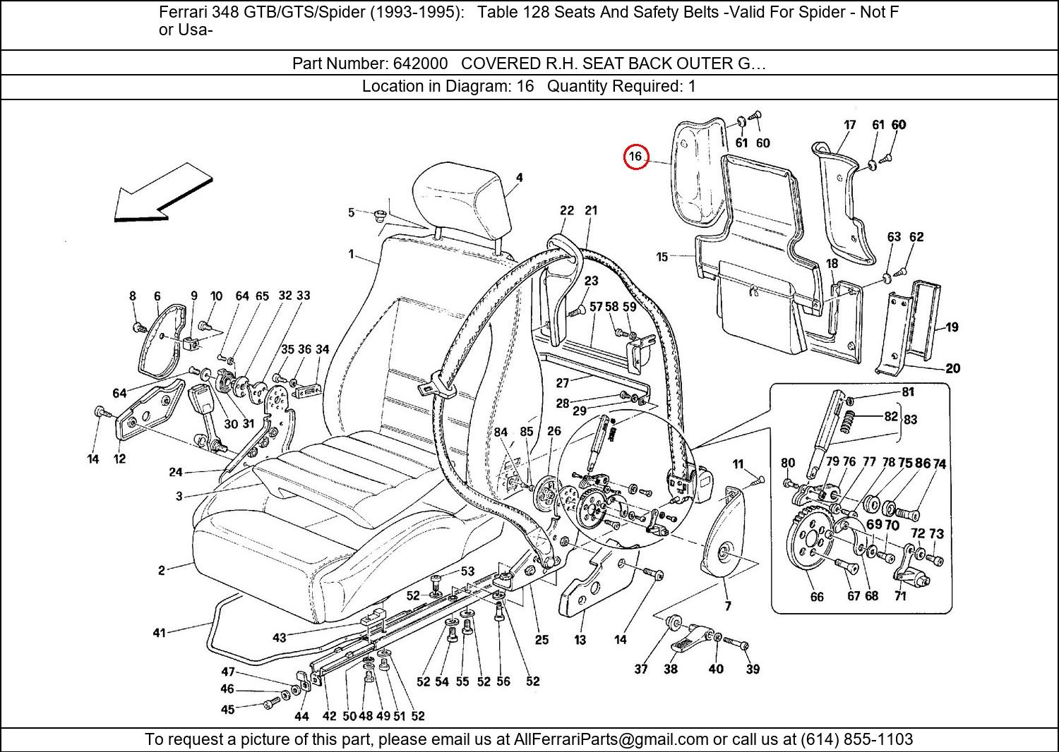 Ferrari Part 642000