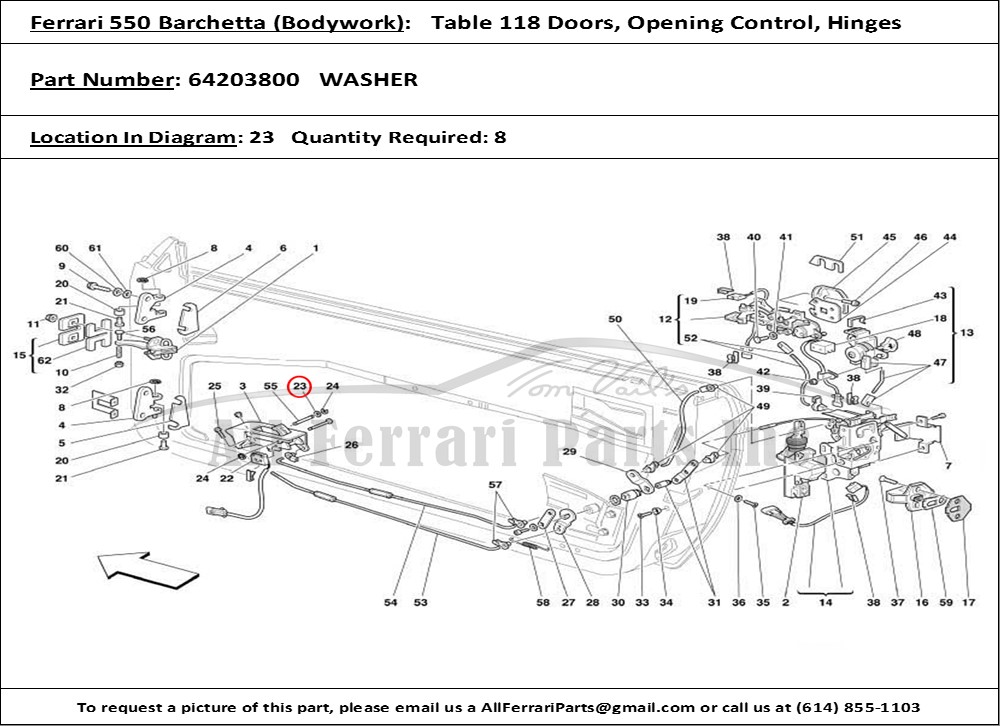 Ferrari Part 64203800