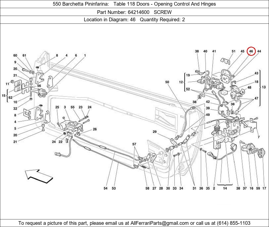 Ferrari Part 64214600