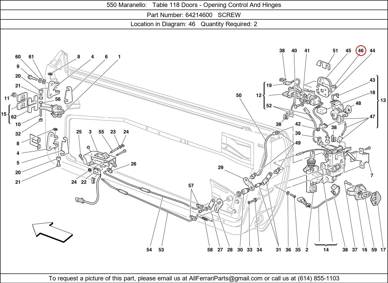 Ferrari Part 64214600