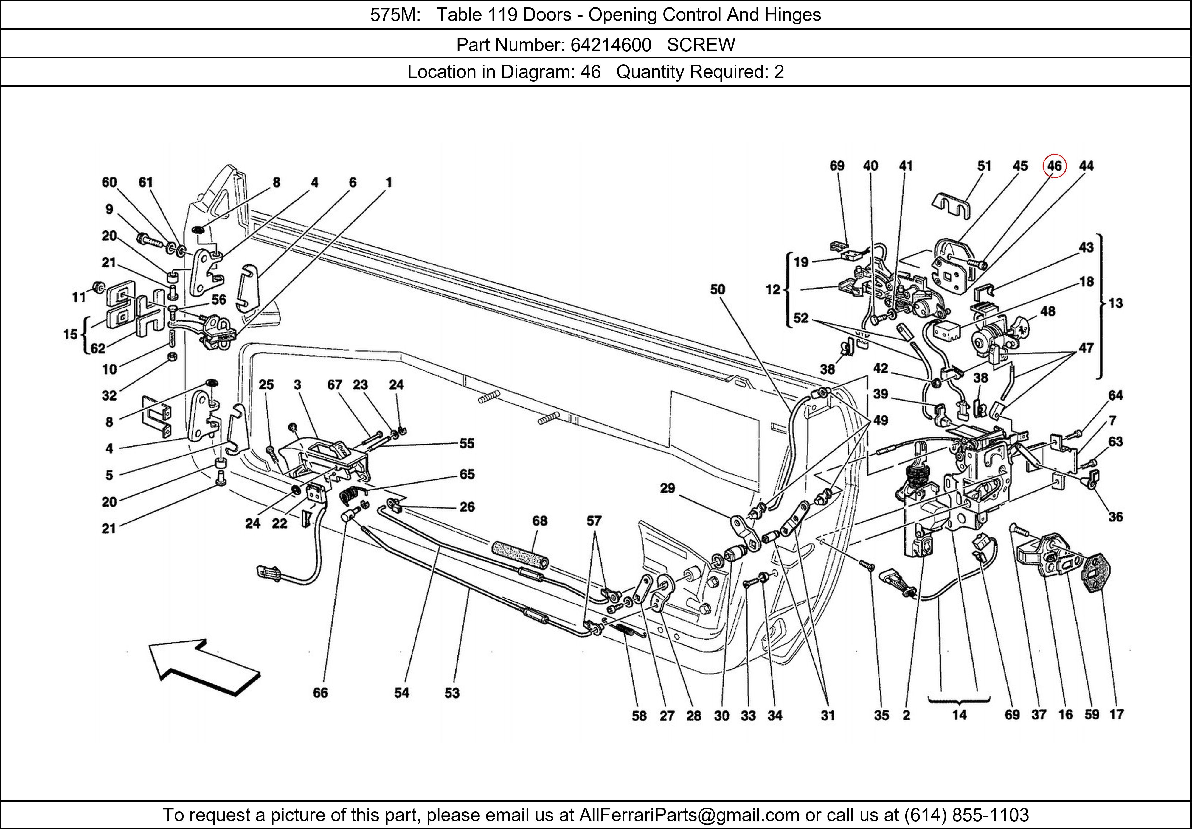 Ferrari Part 64214600