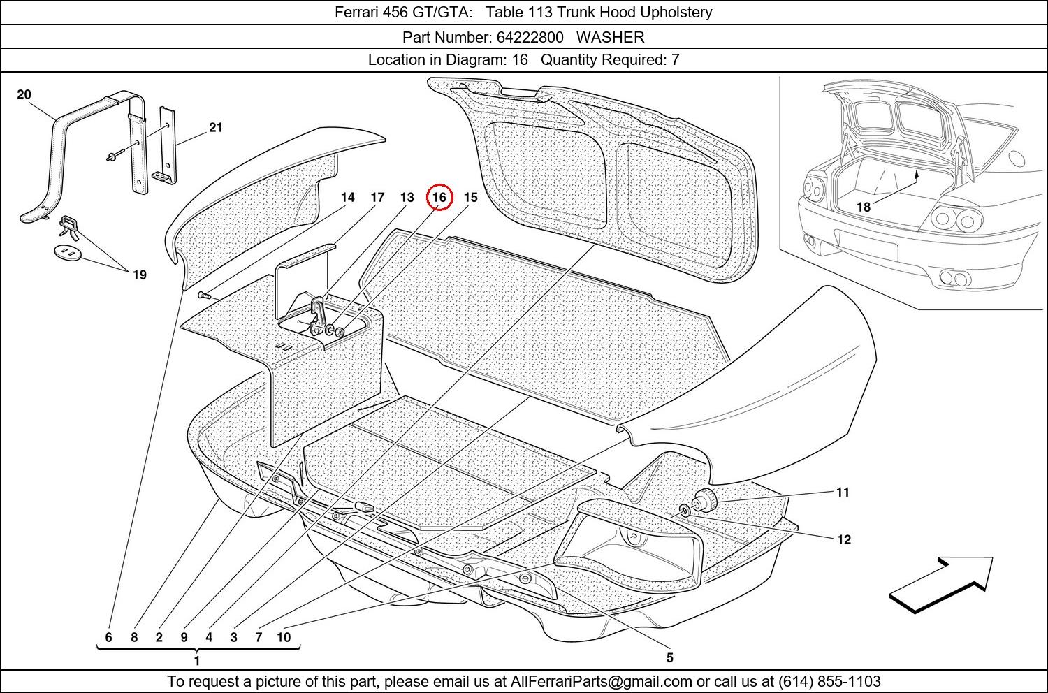 Ferrari Part 64222800