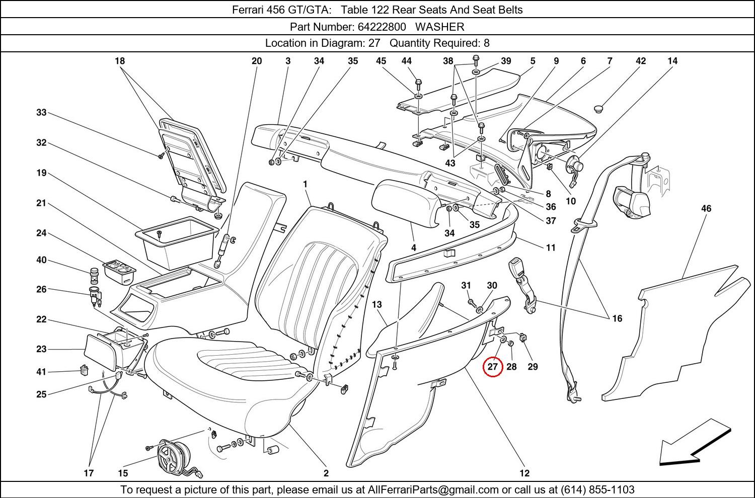 Ferrari Part 64222800