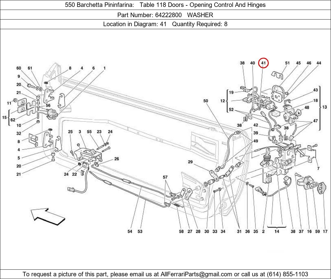 Ferrari Part 64222800