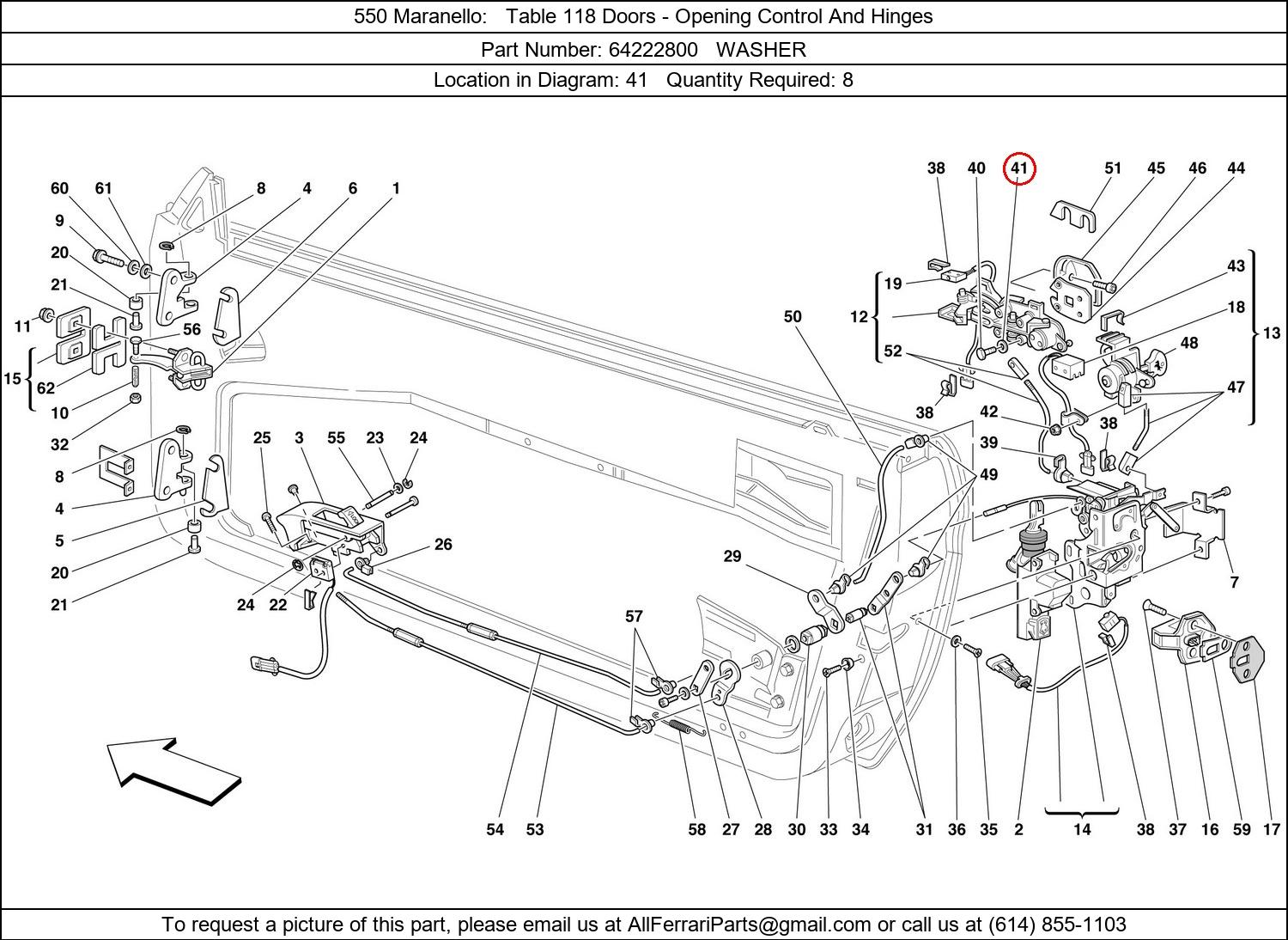 Ferrari Part 64222800