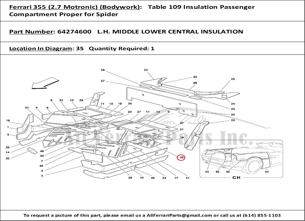 Ferrari Part 64274600