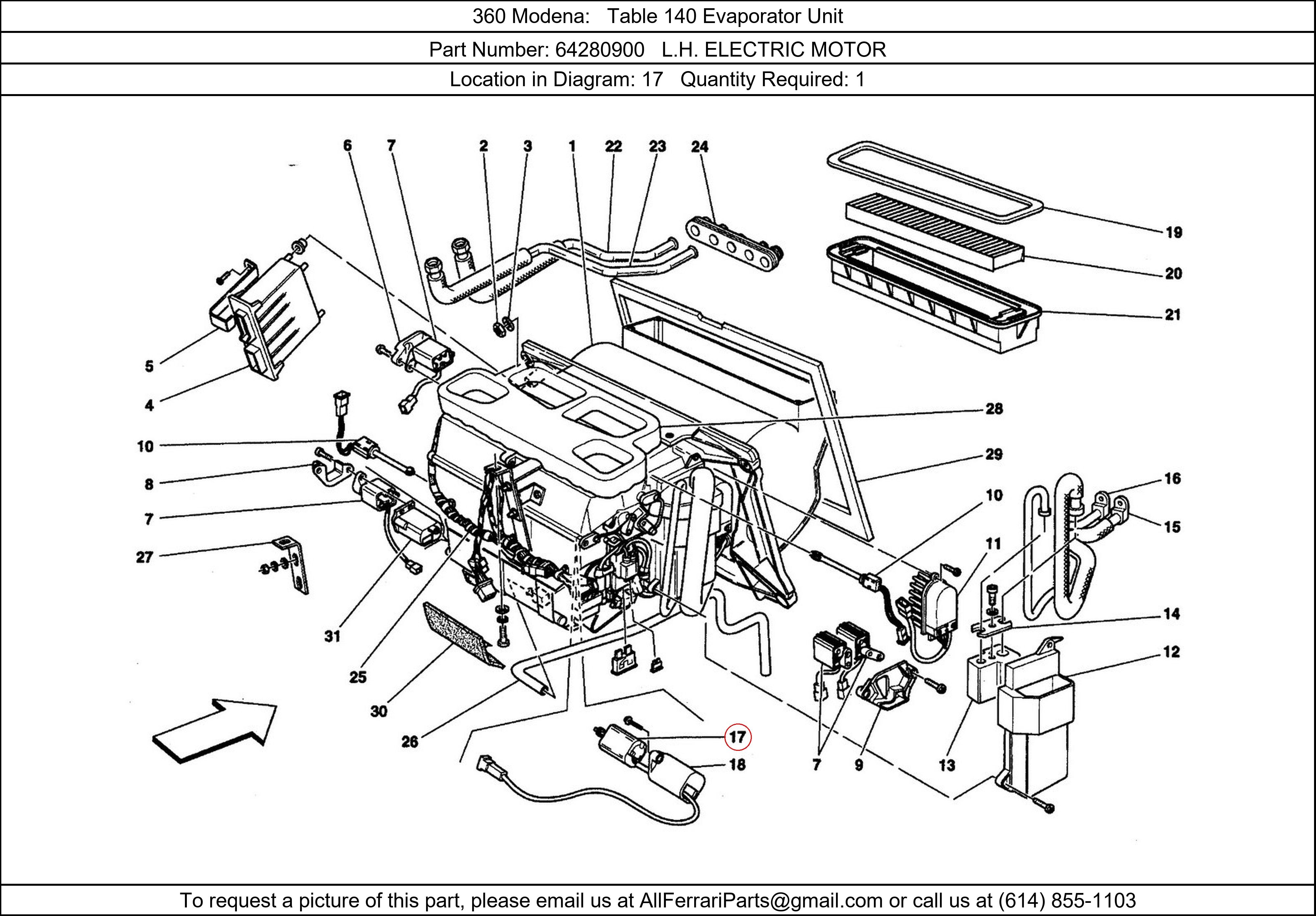 Ferrari Part 64280900