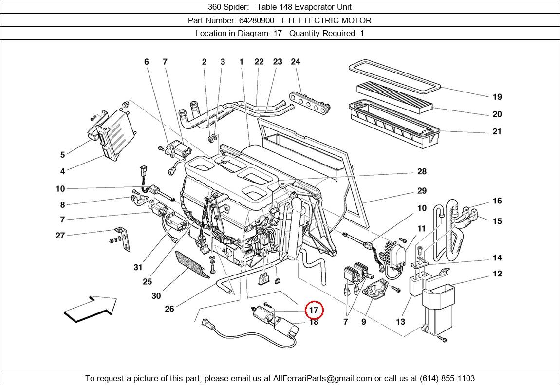 Ferrari Part 64280900