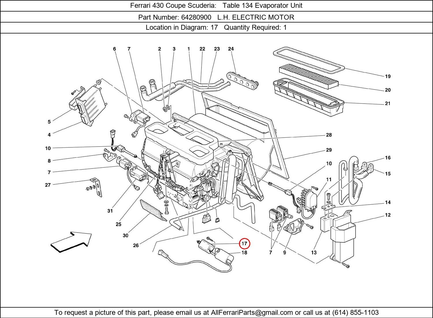 Ferrari Part 64280900