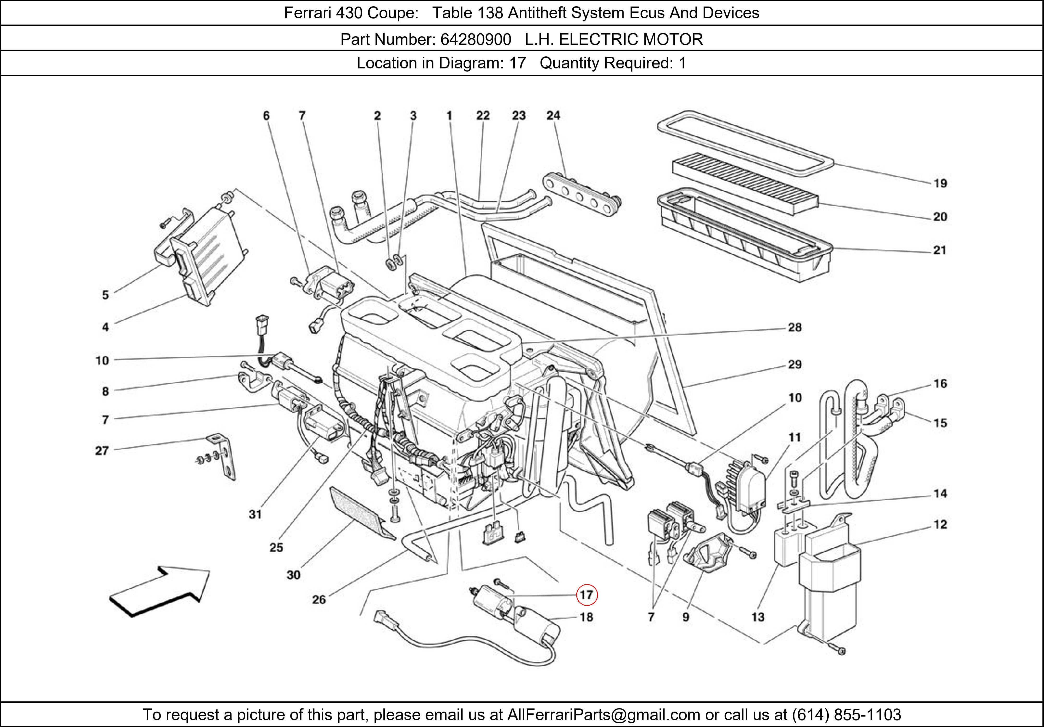 Ferrari Part 64280900