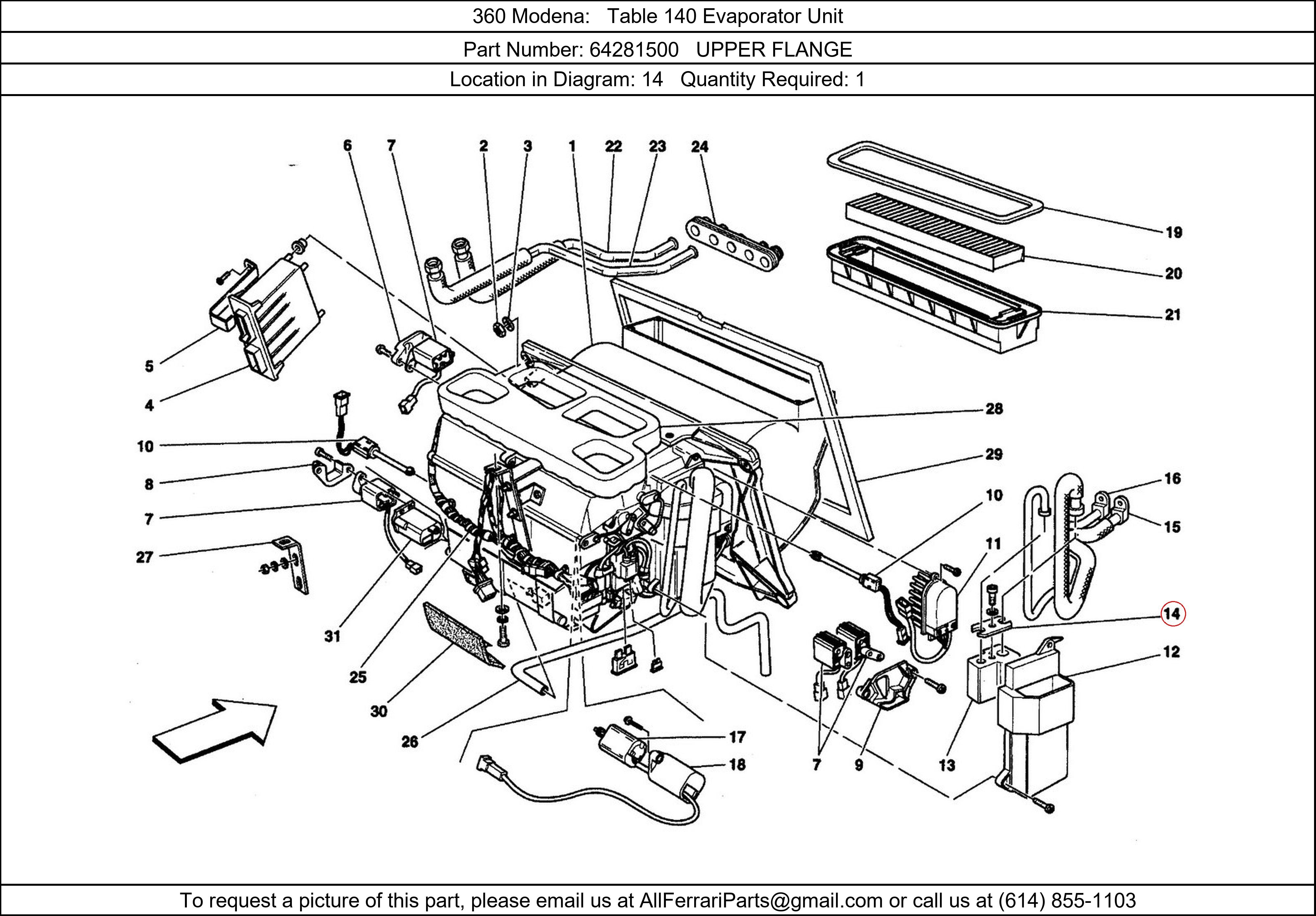 Ferrari Part 64281500