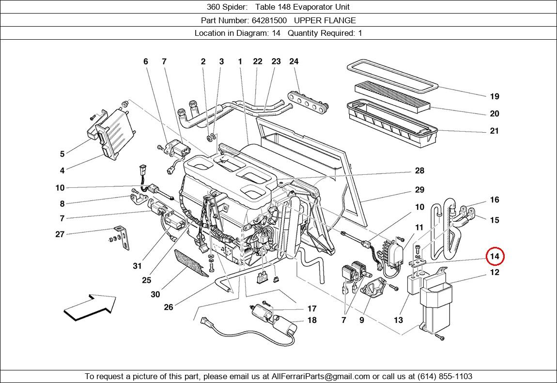 Ferrari Part 64281500