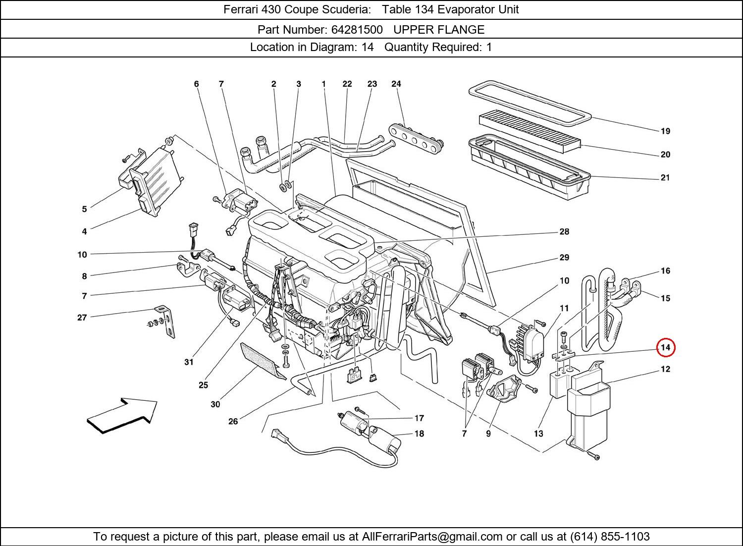 Ferrari Part 64281500