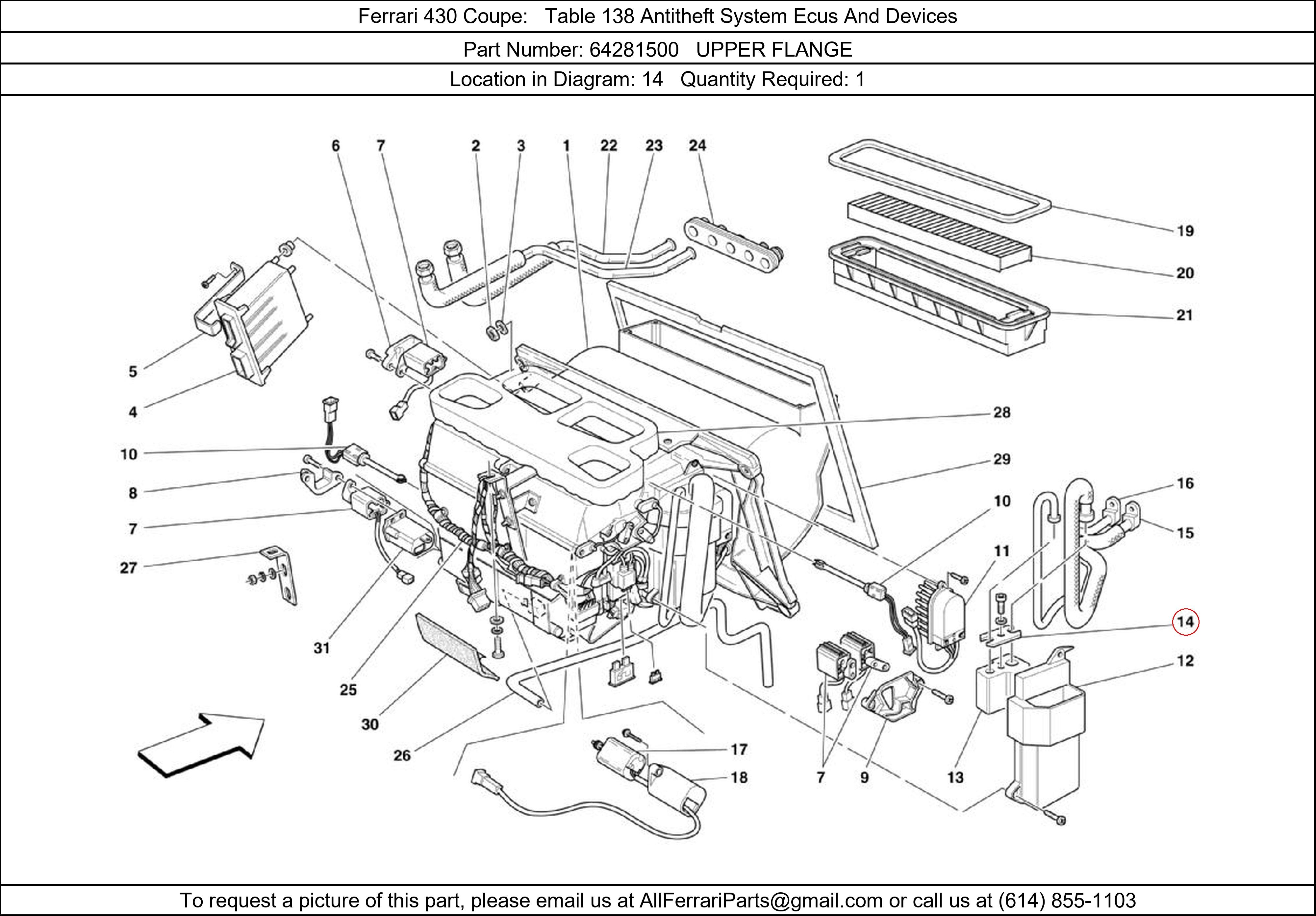 Ferrari Part 64281500