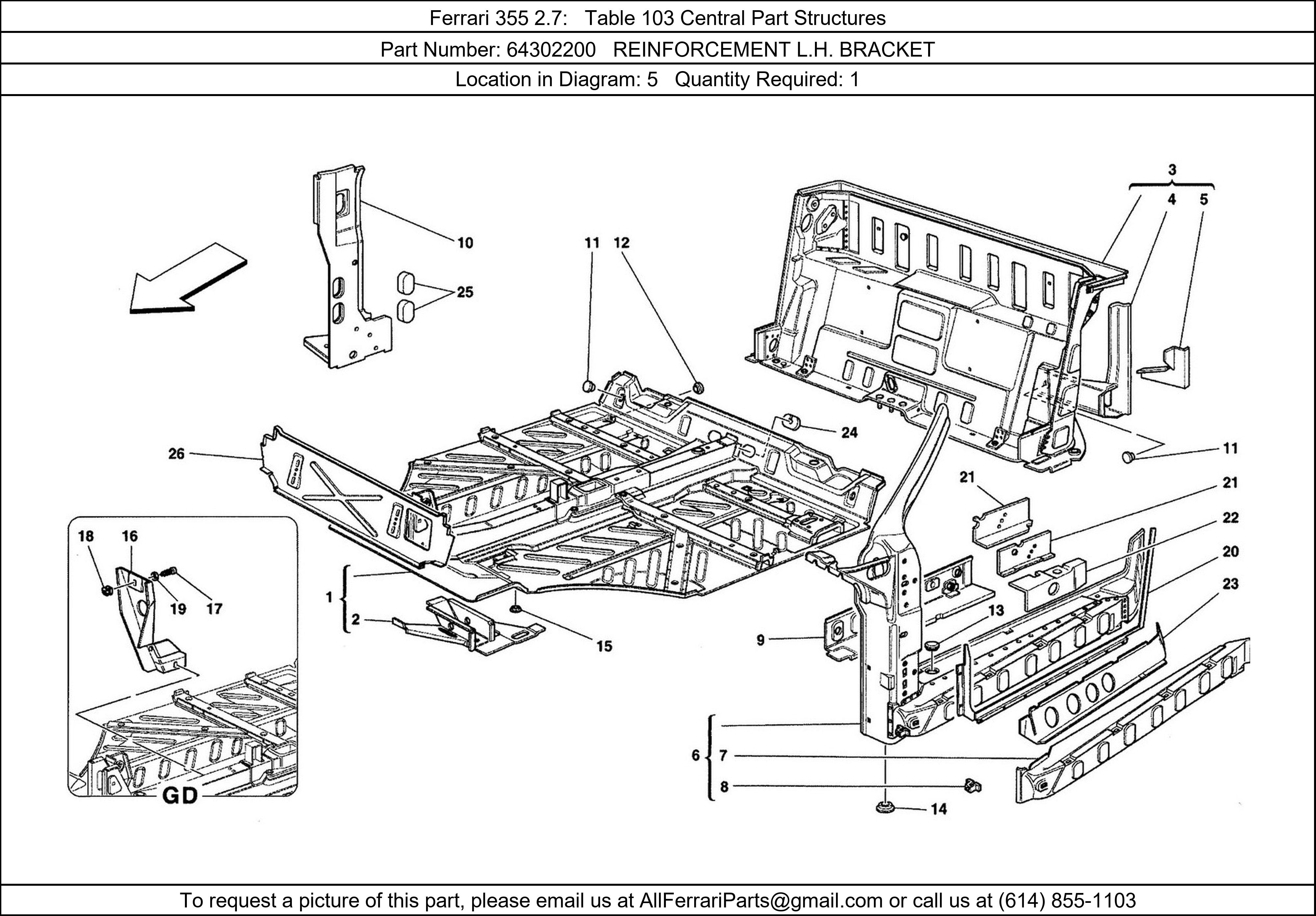 Ferrari Part 64302200
