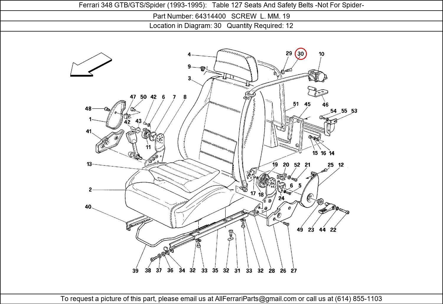 Ferrari Part 64314400