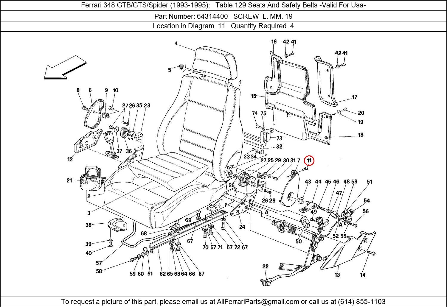 Ferrari Part 64314400