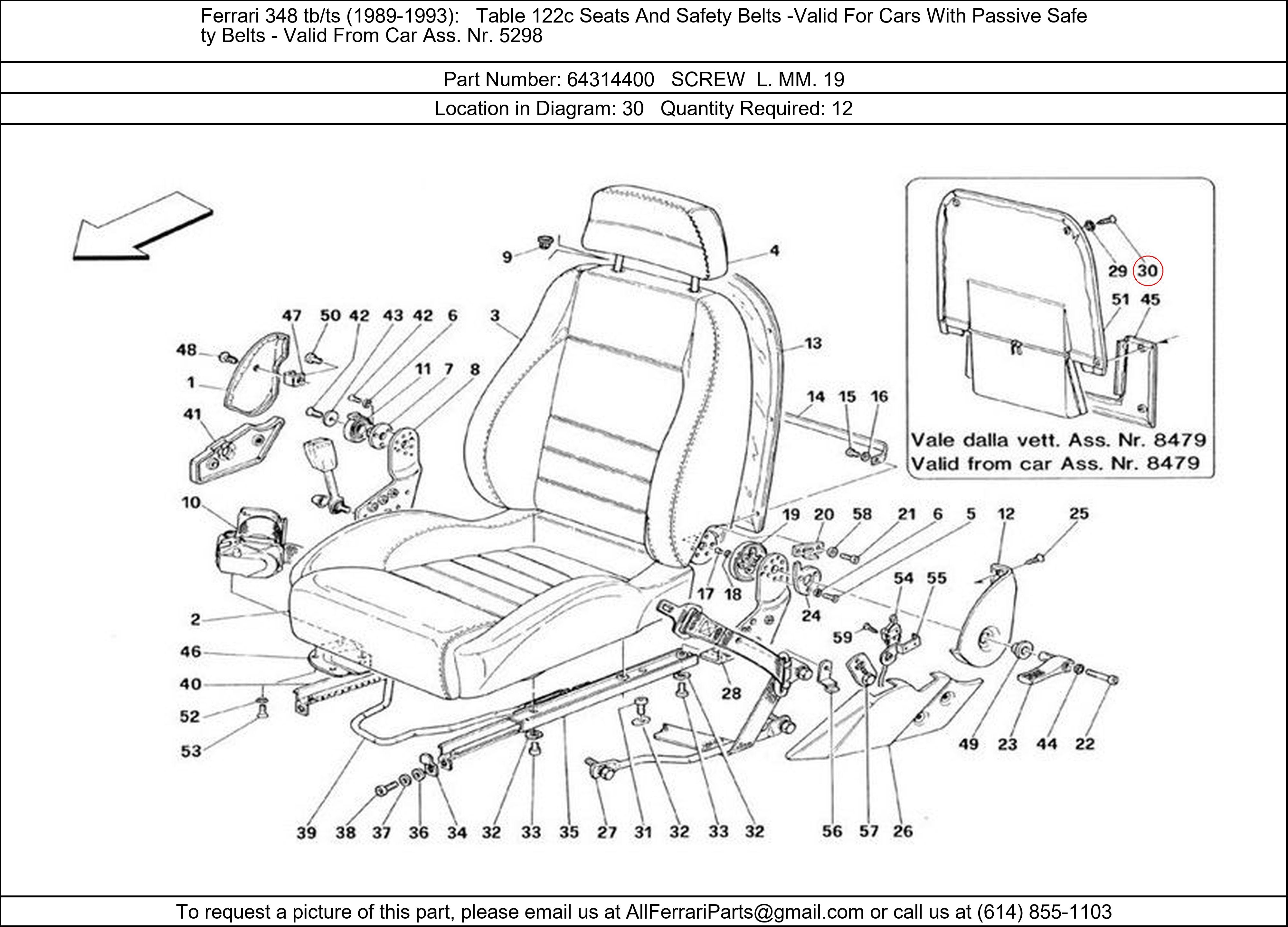 Ferrari Part 64314400