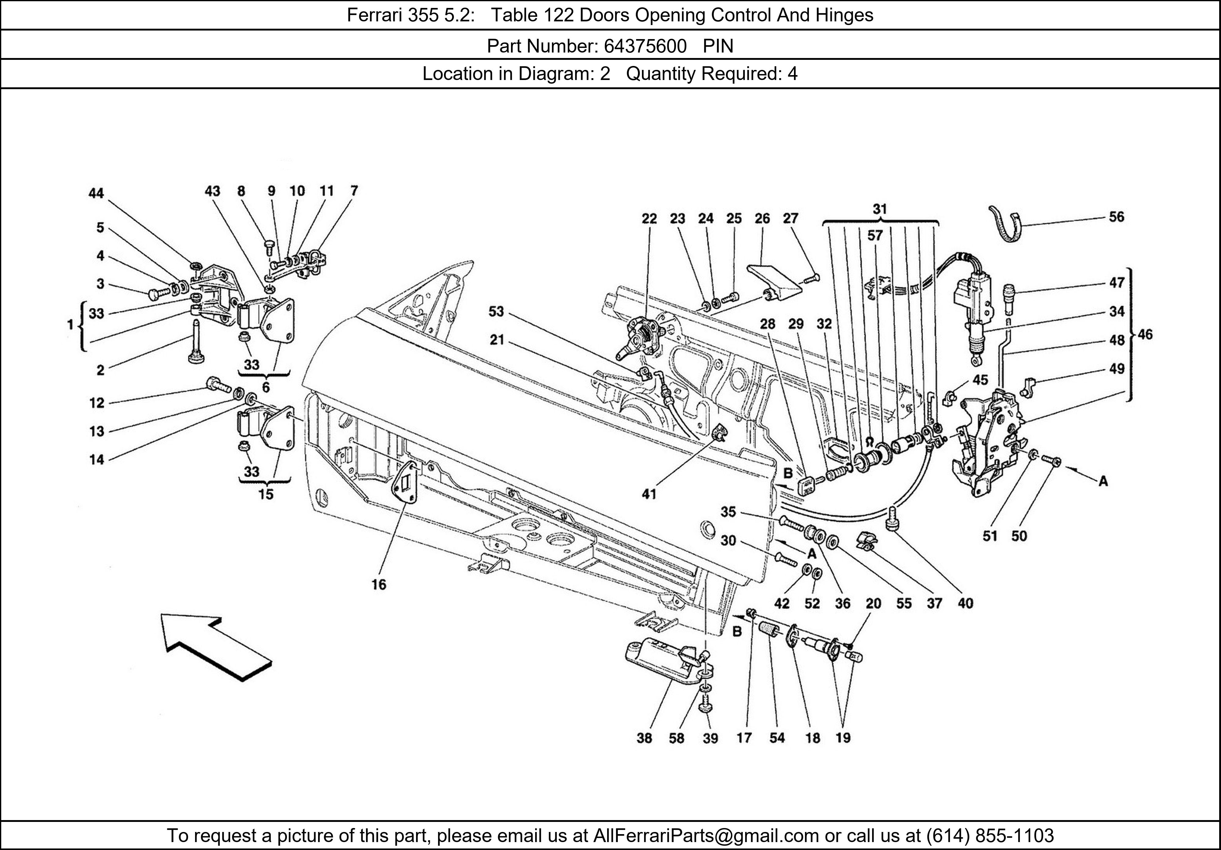 Ferrari Part 64375600