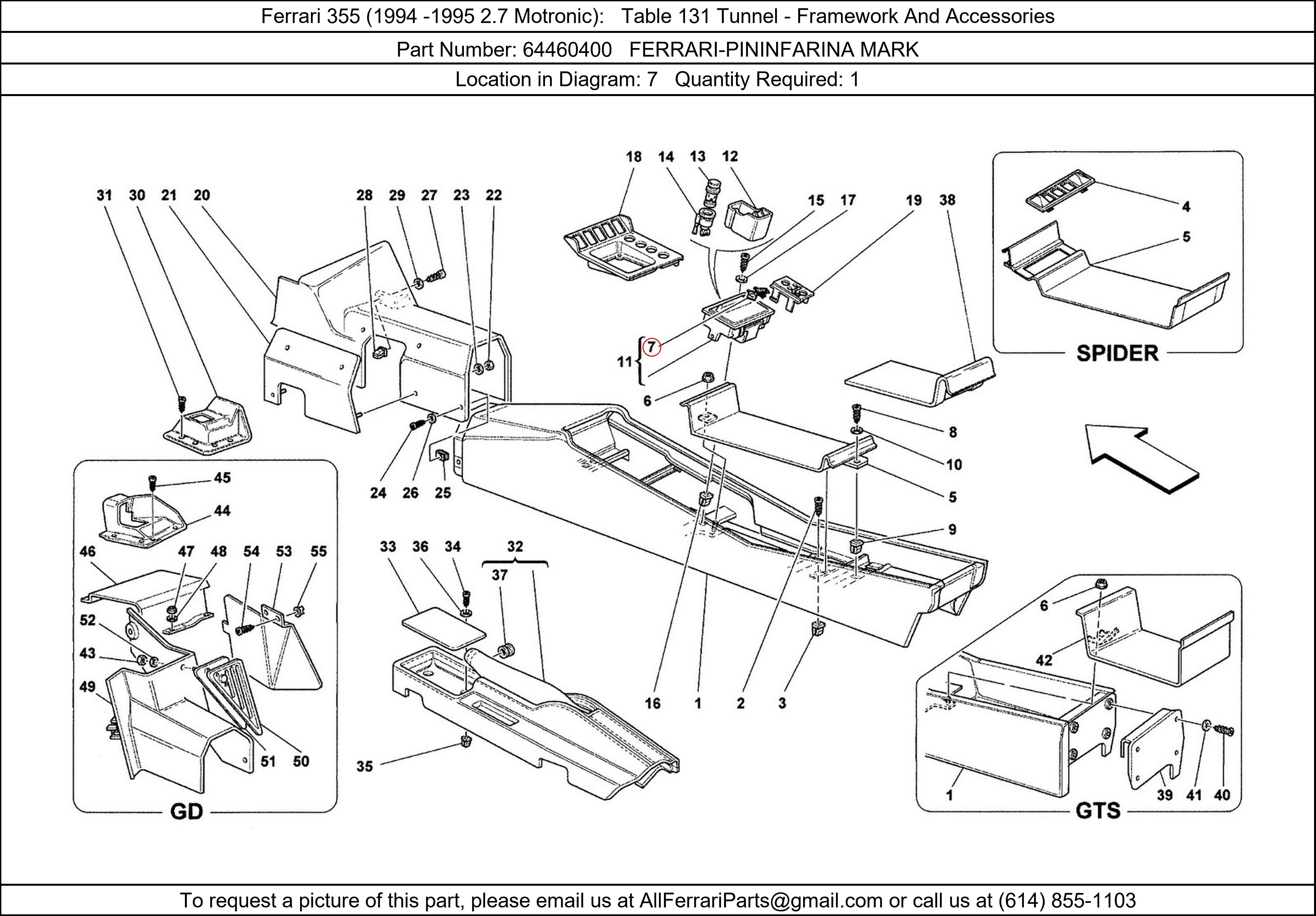 Ferrari Part 64460400