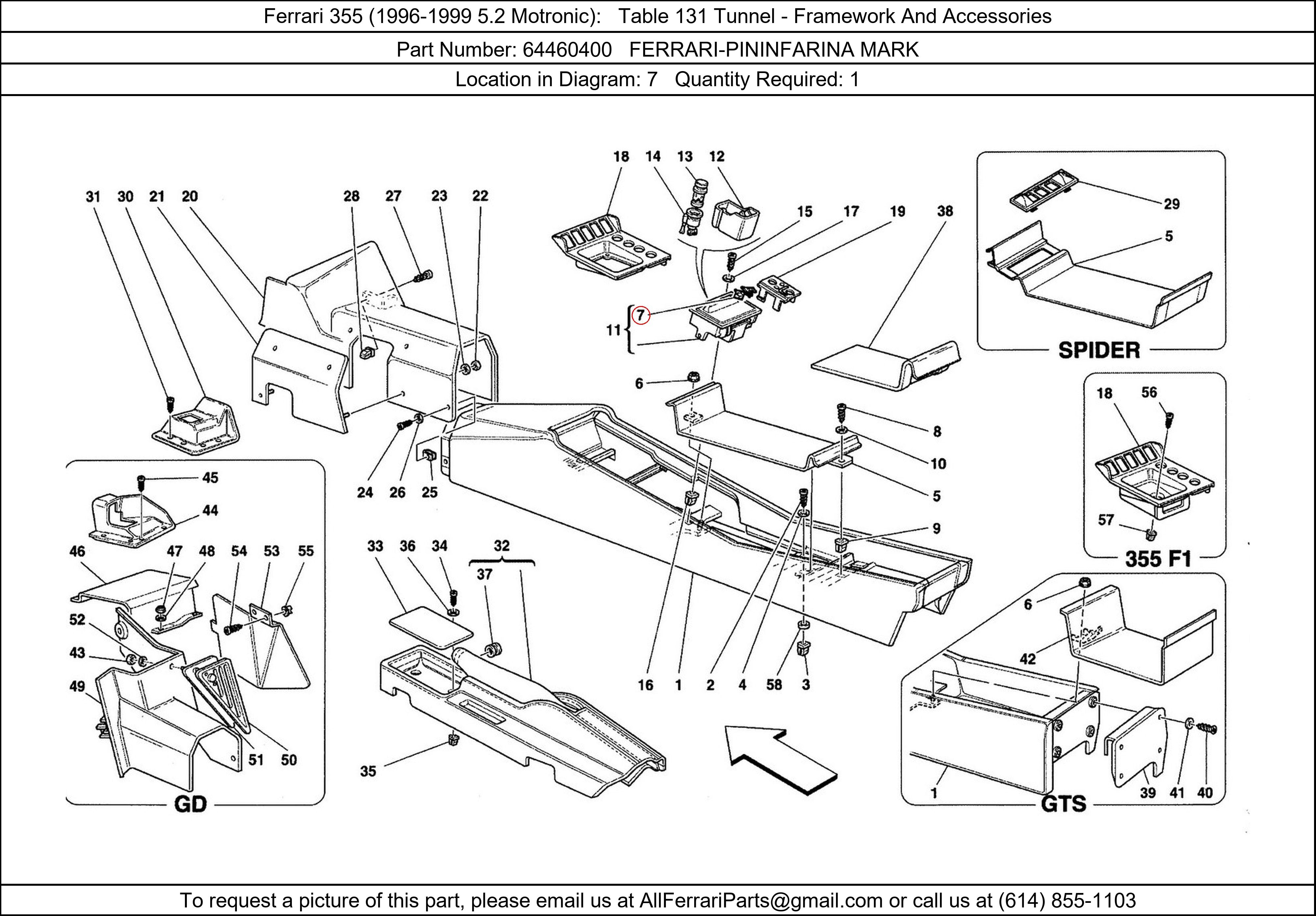 Ferrari Part 64460400