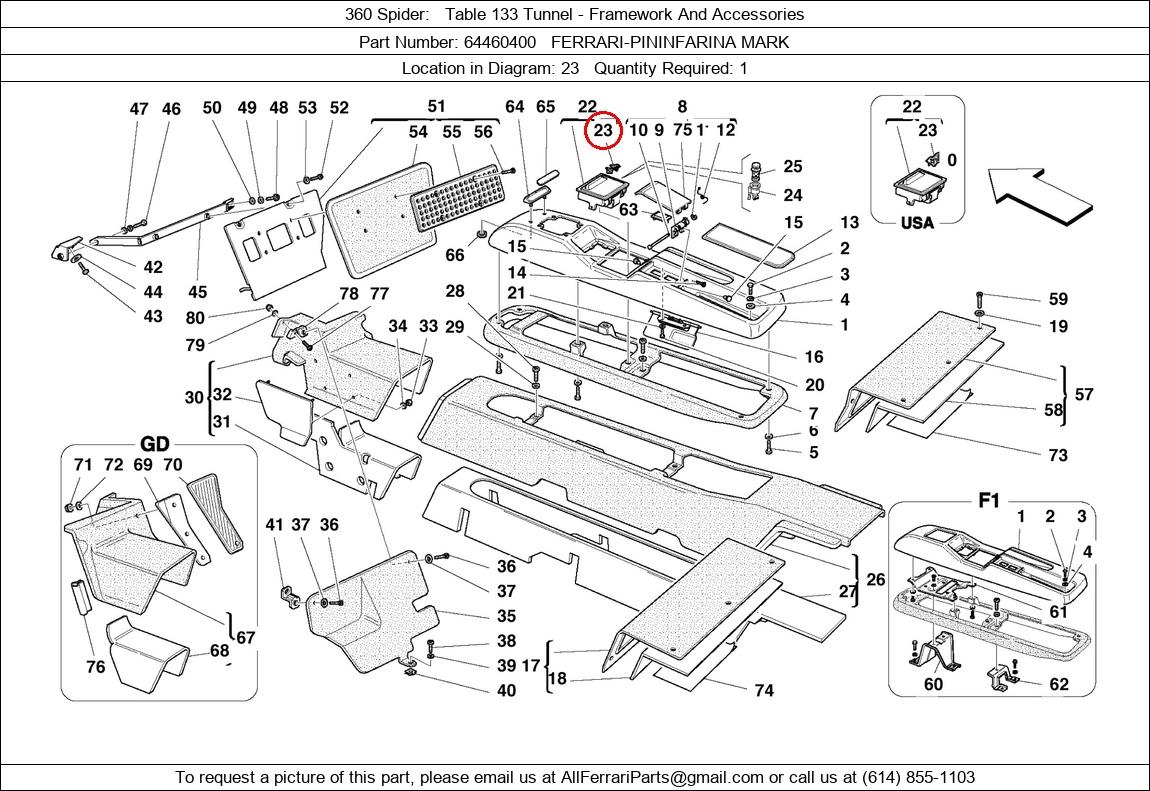 Ferrari Part 64460400