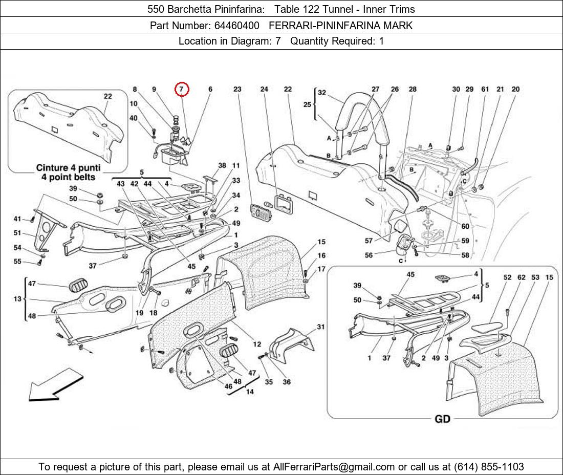 Ferrari Part 64460400