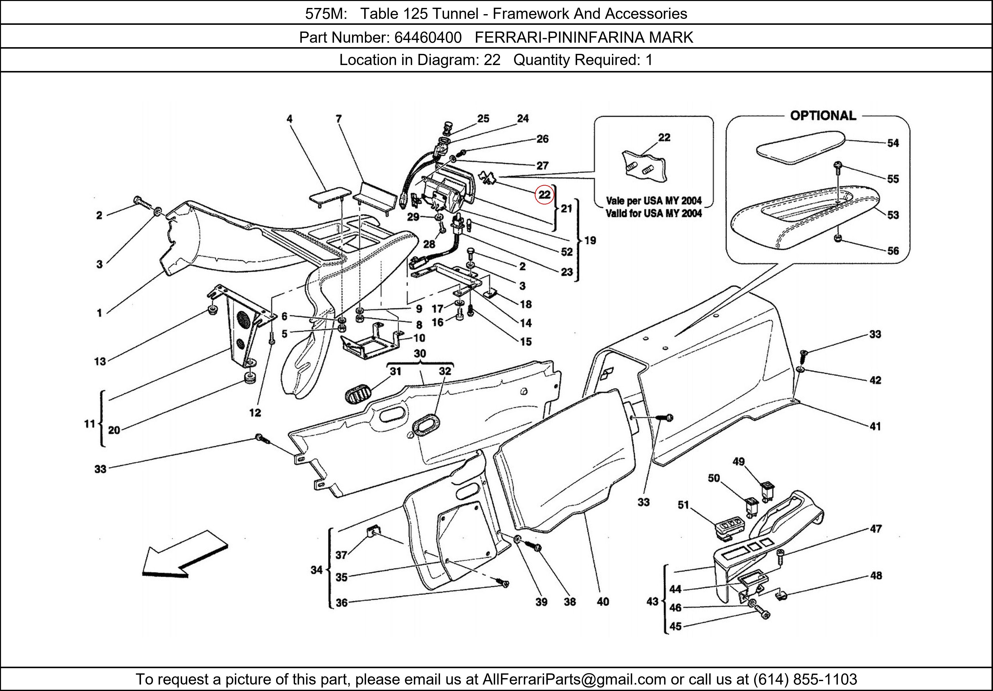 Ferrari Part 64460400