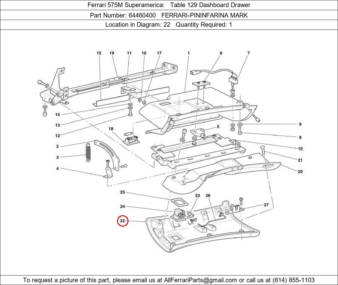 Ferrari Part 64460400