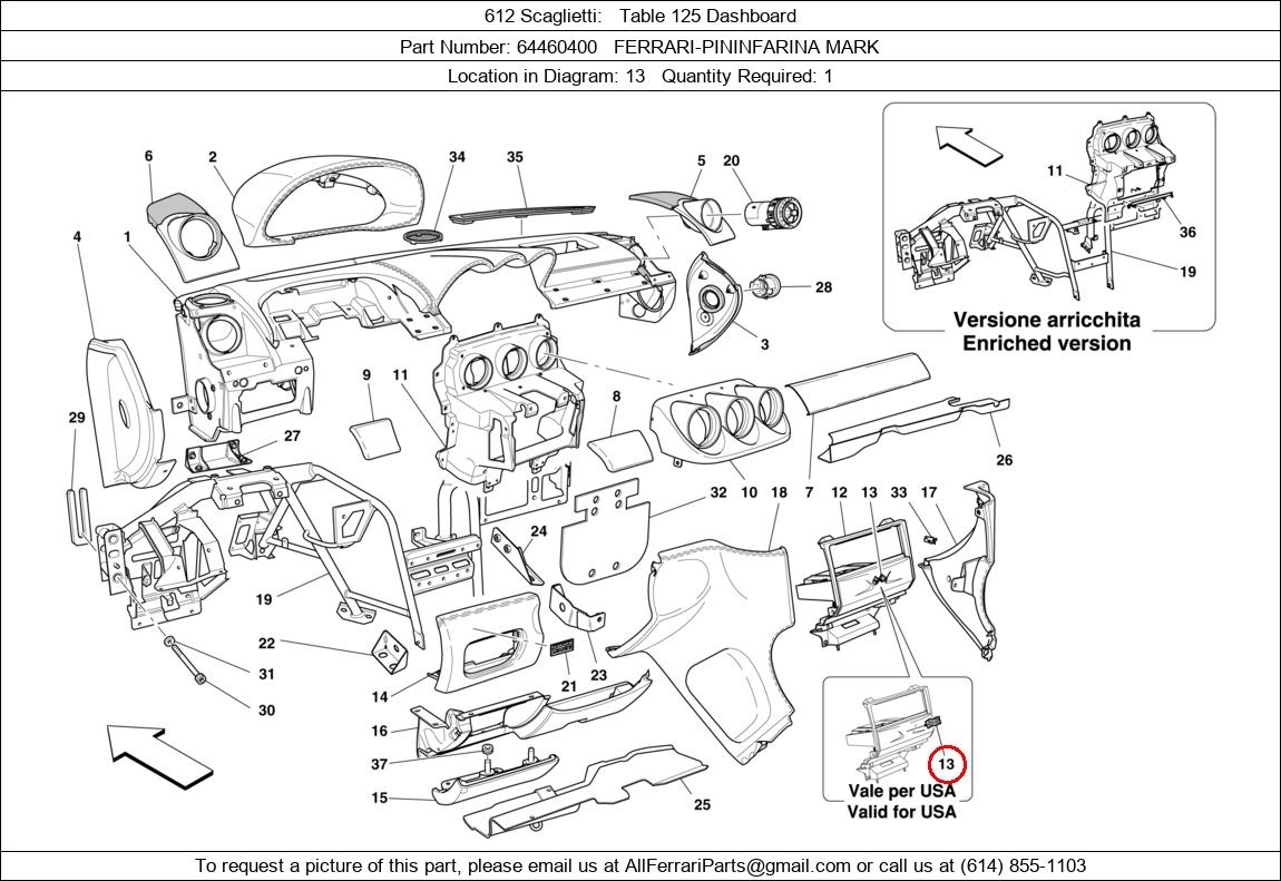 Ferrari Part 64460400