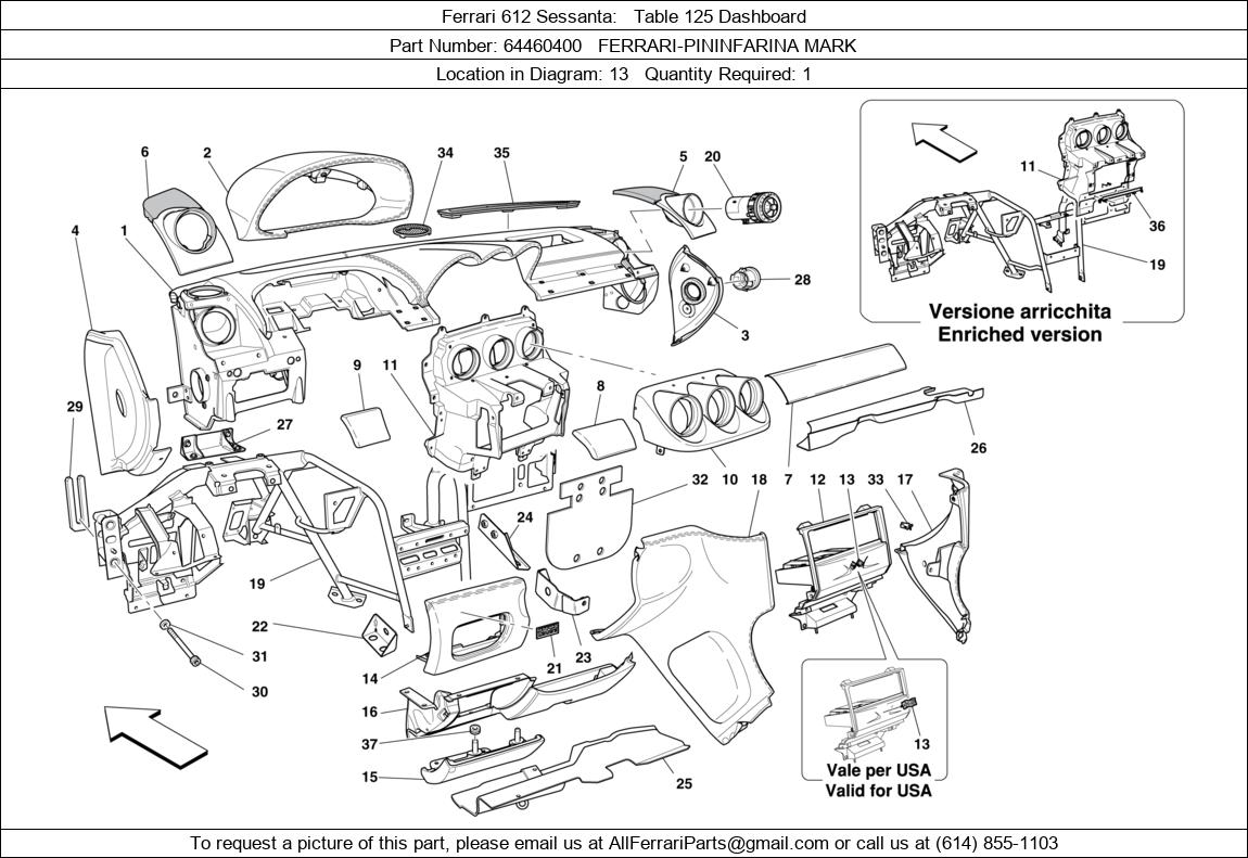 Ferrari Part 64460400