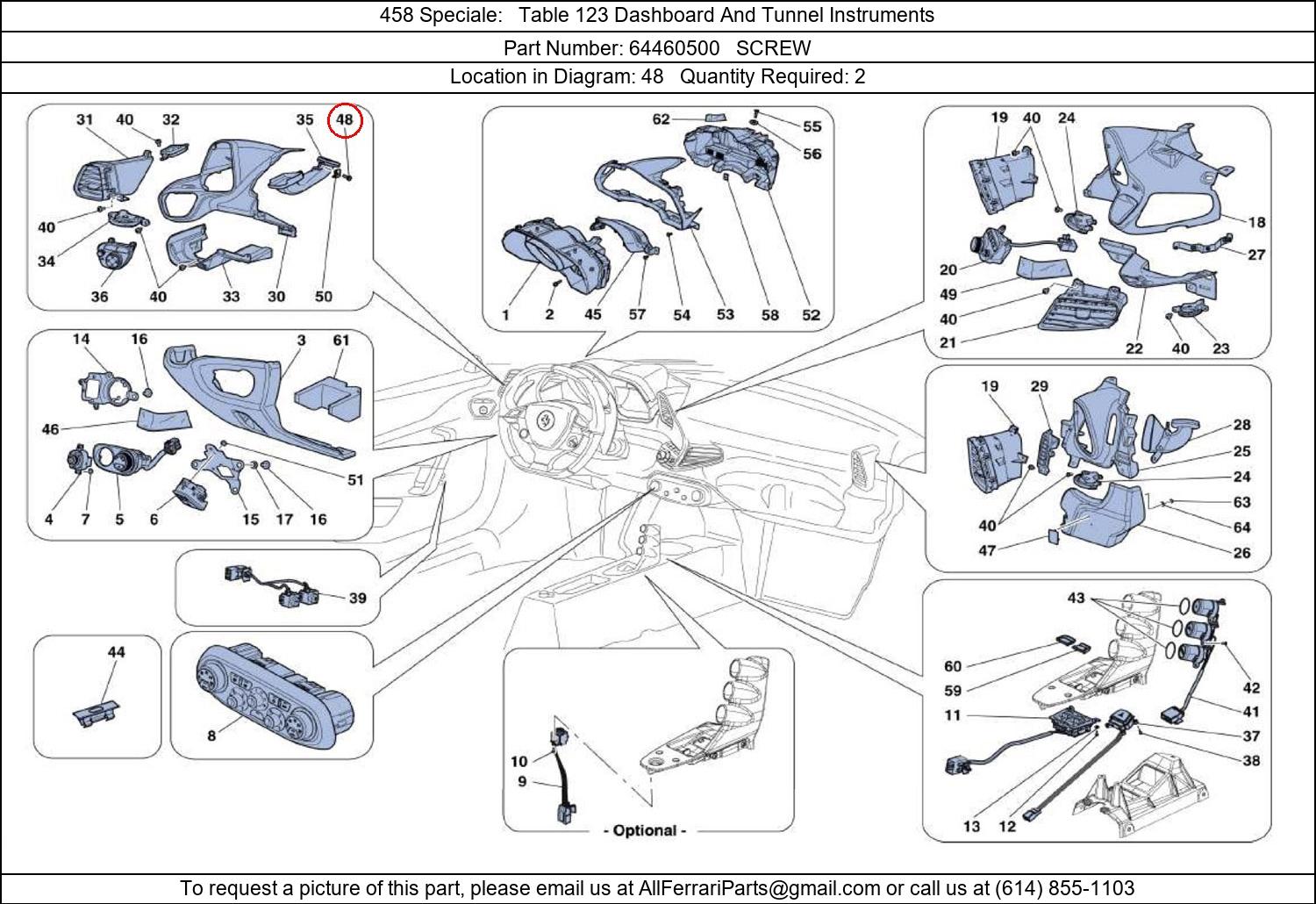 Ferrari Part 64460500