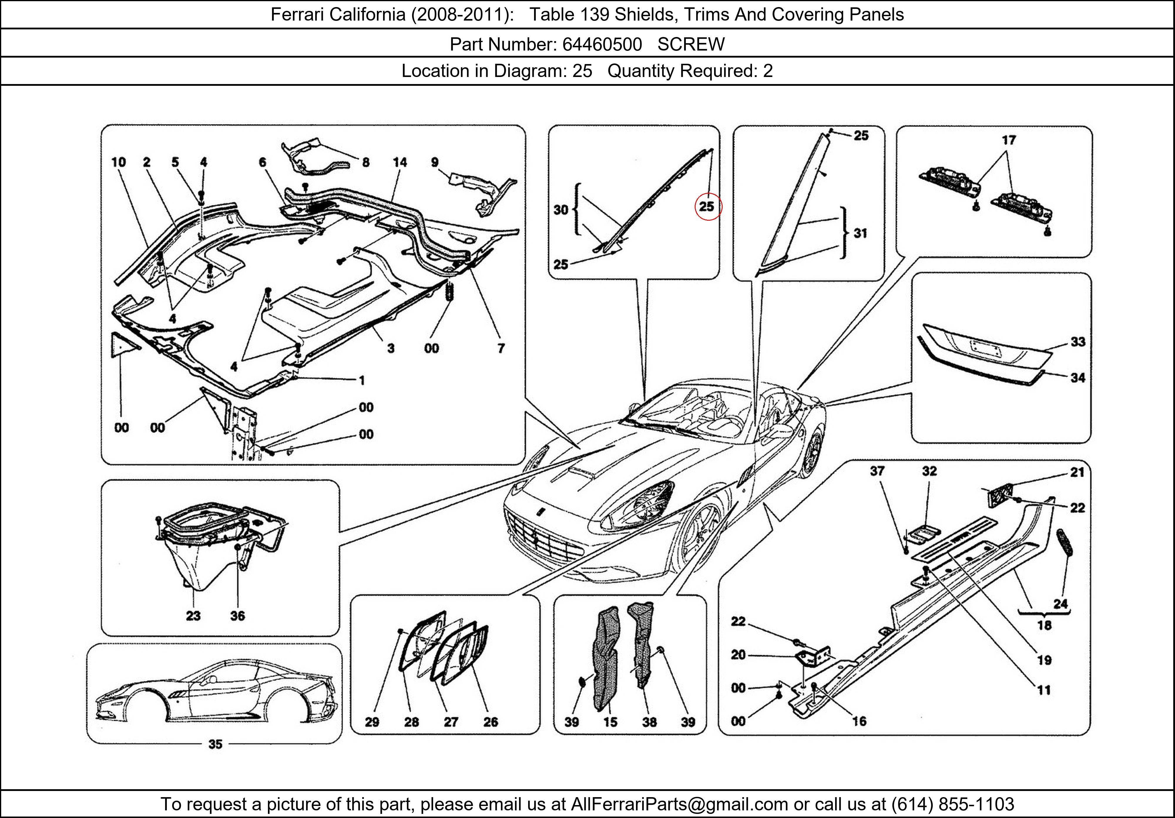 Ferrari Part 64460500