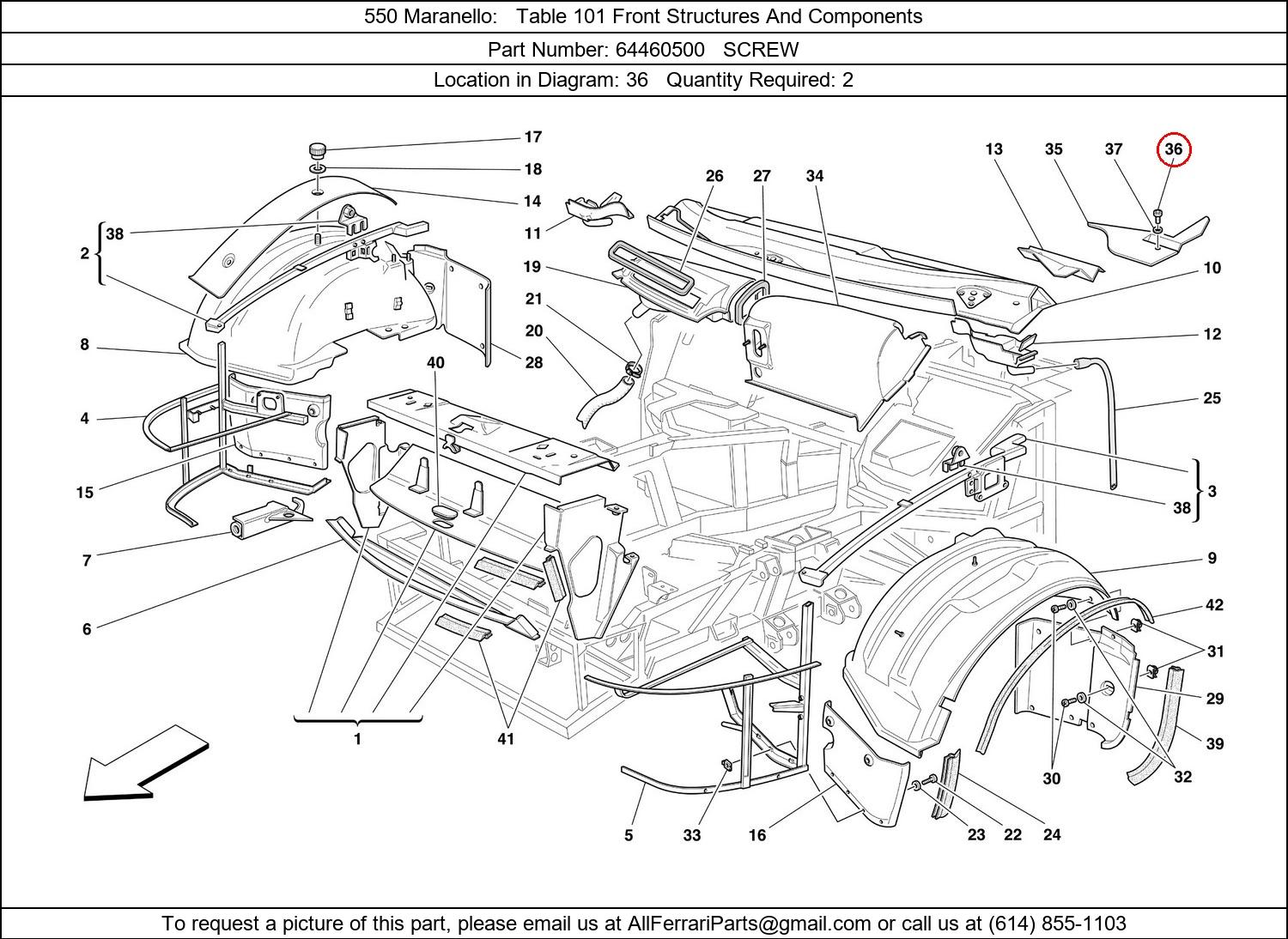 Ferrari Part 64460500