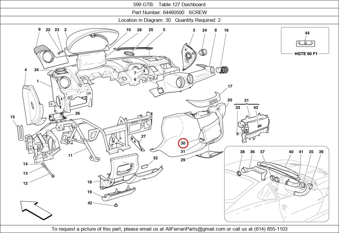 Ferrari Part 64460500