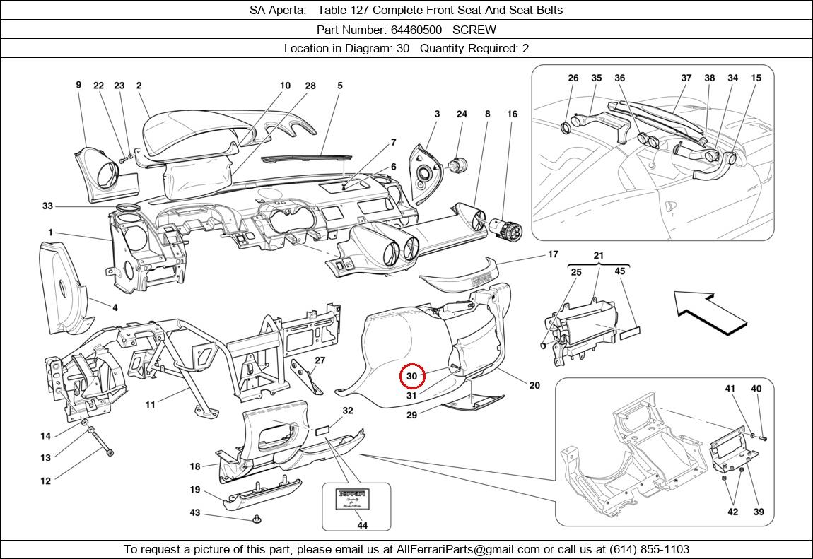 Ferrari Part 64460500