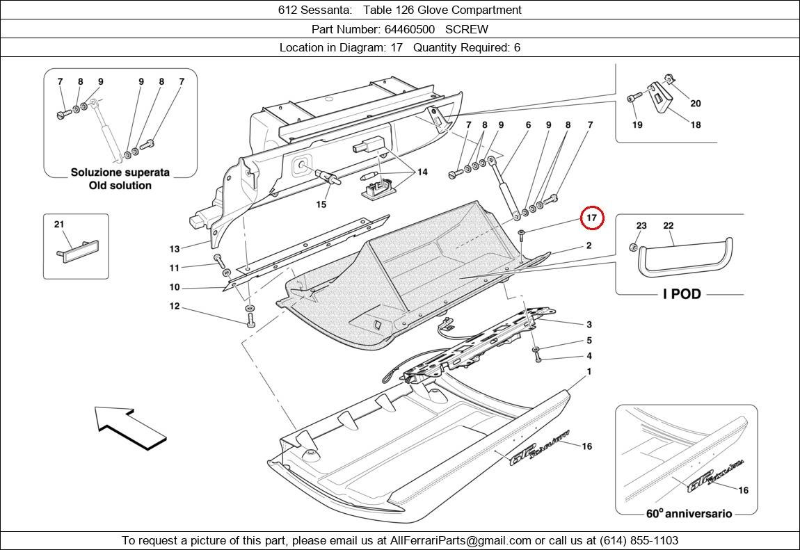 Ferrari Part 64460500