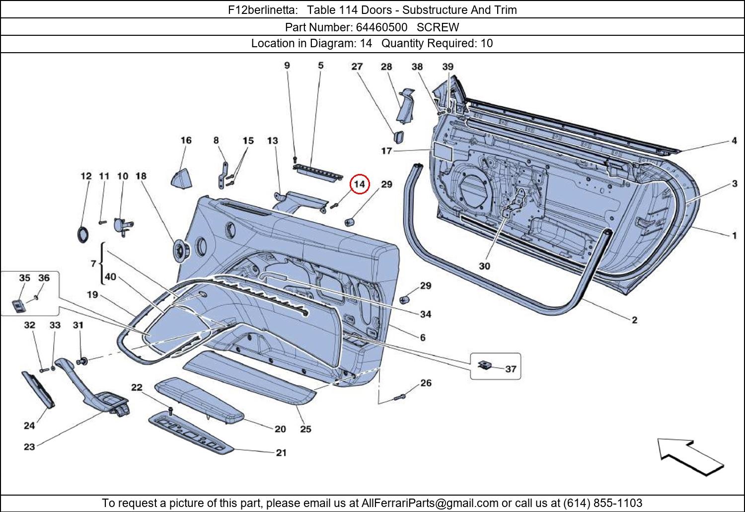 Ferrari Part 64460500