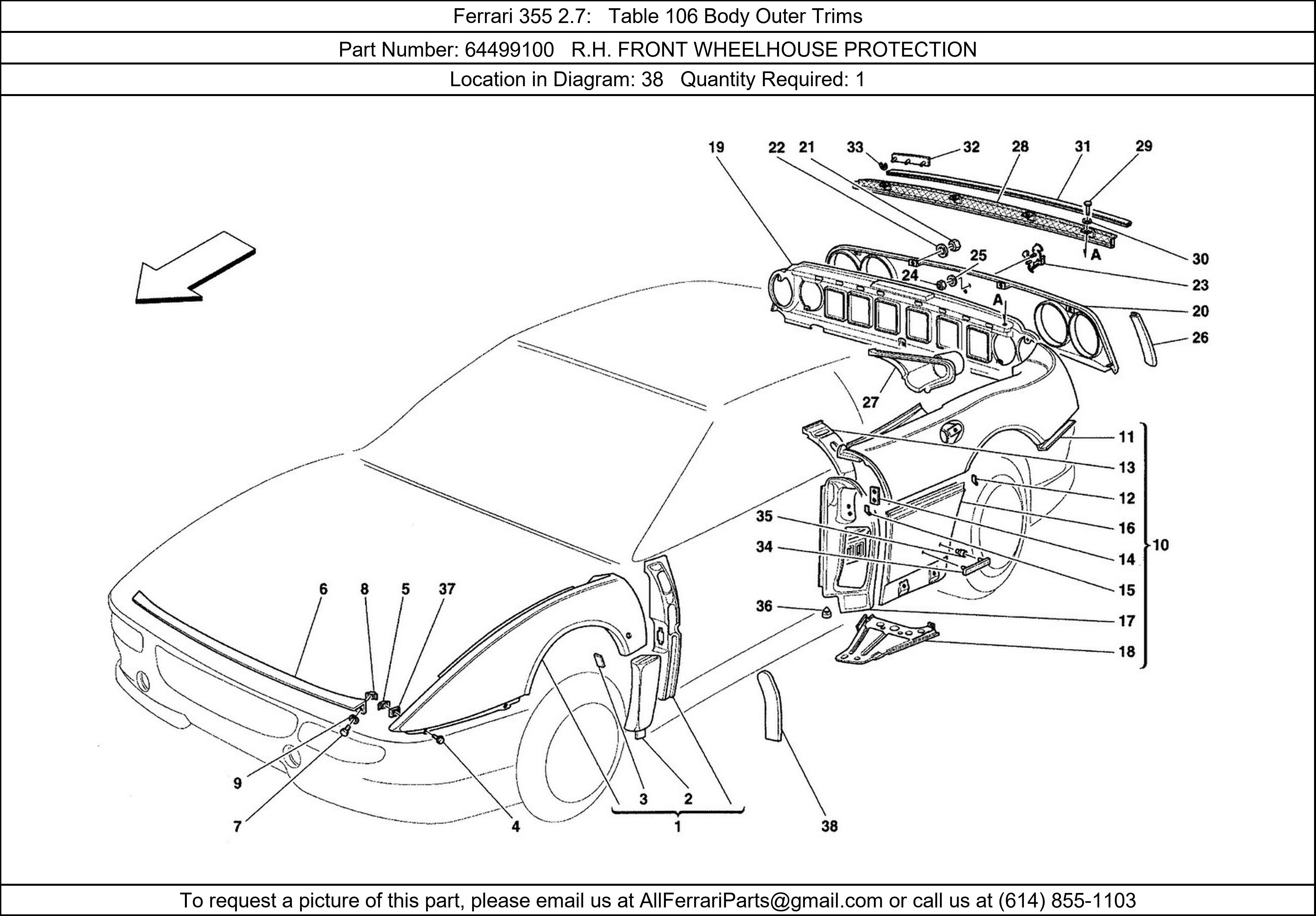 Ferrari Part 64499100