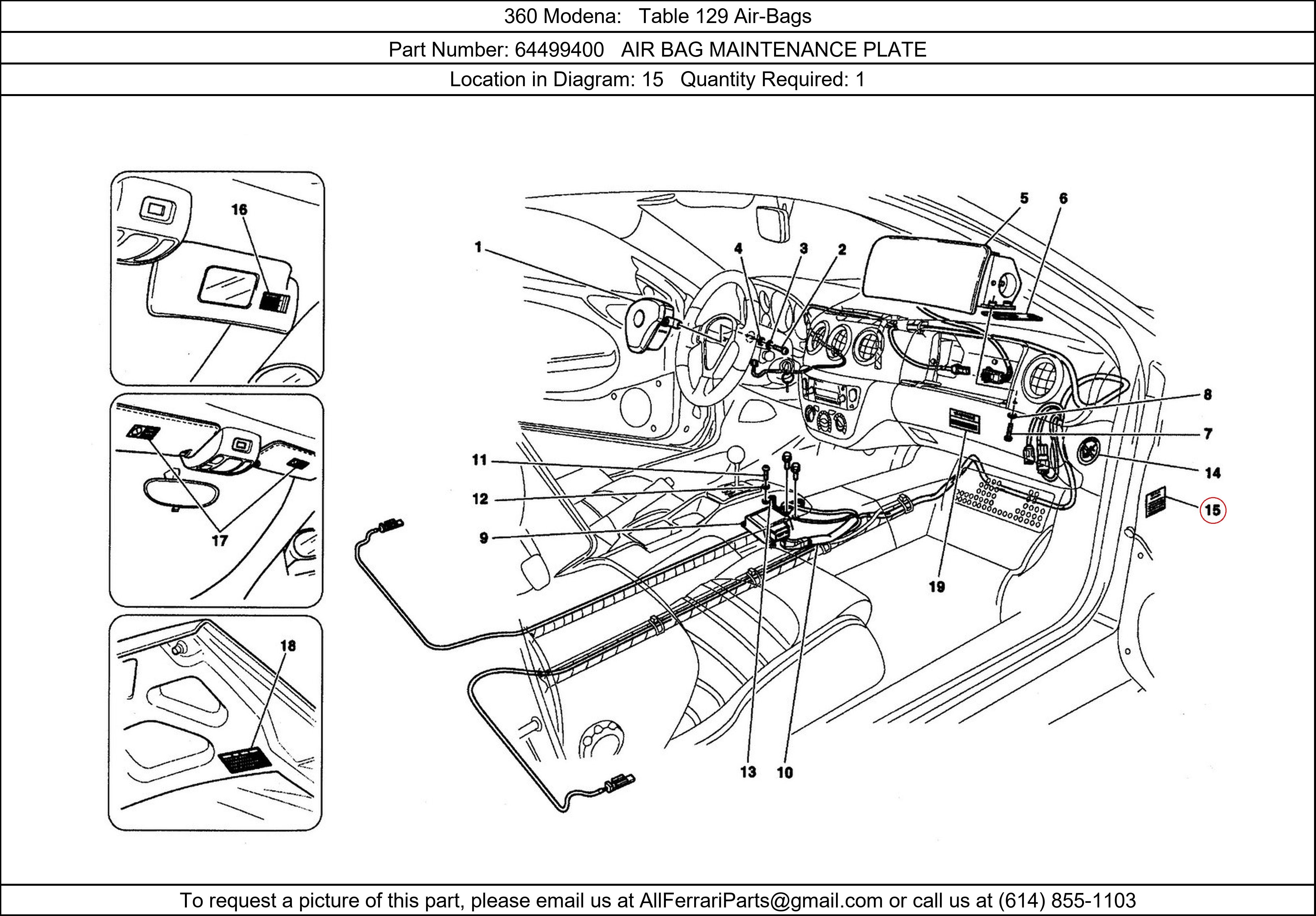 Ferrari Part 64499400