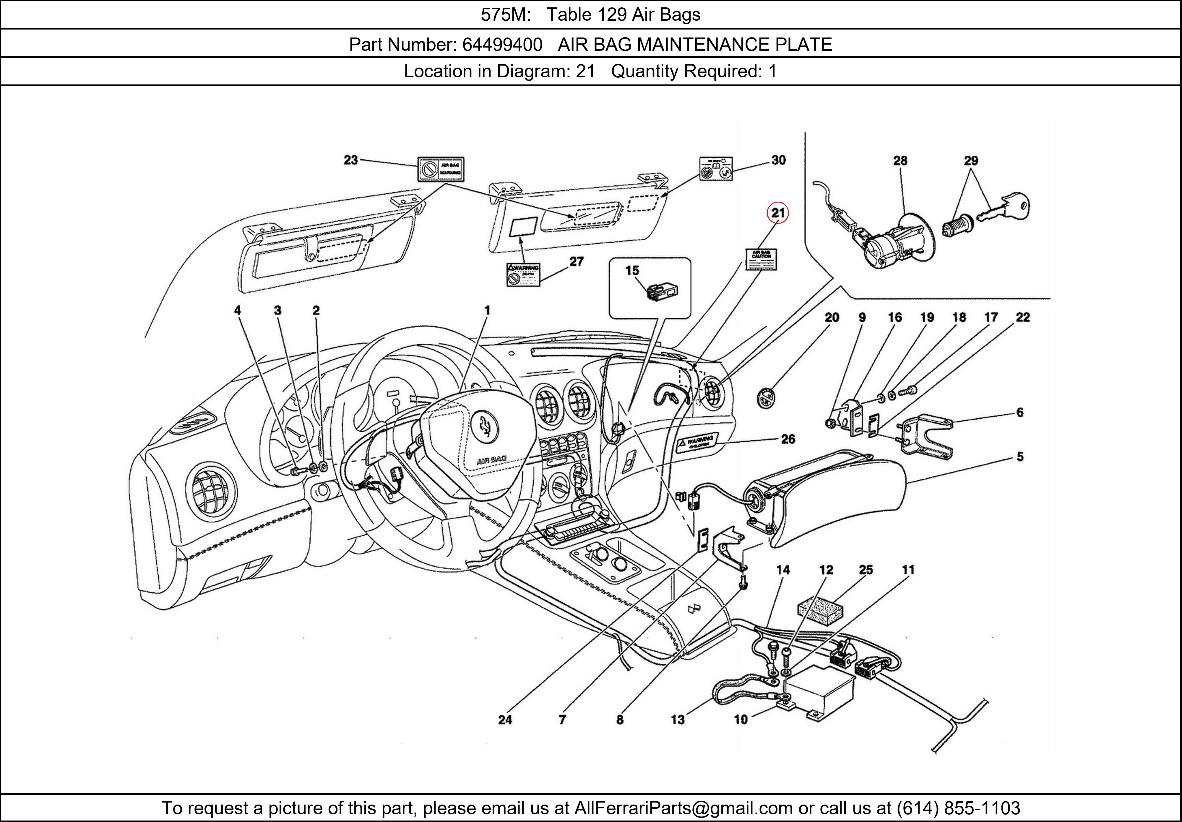 Ferrari Part 64499400