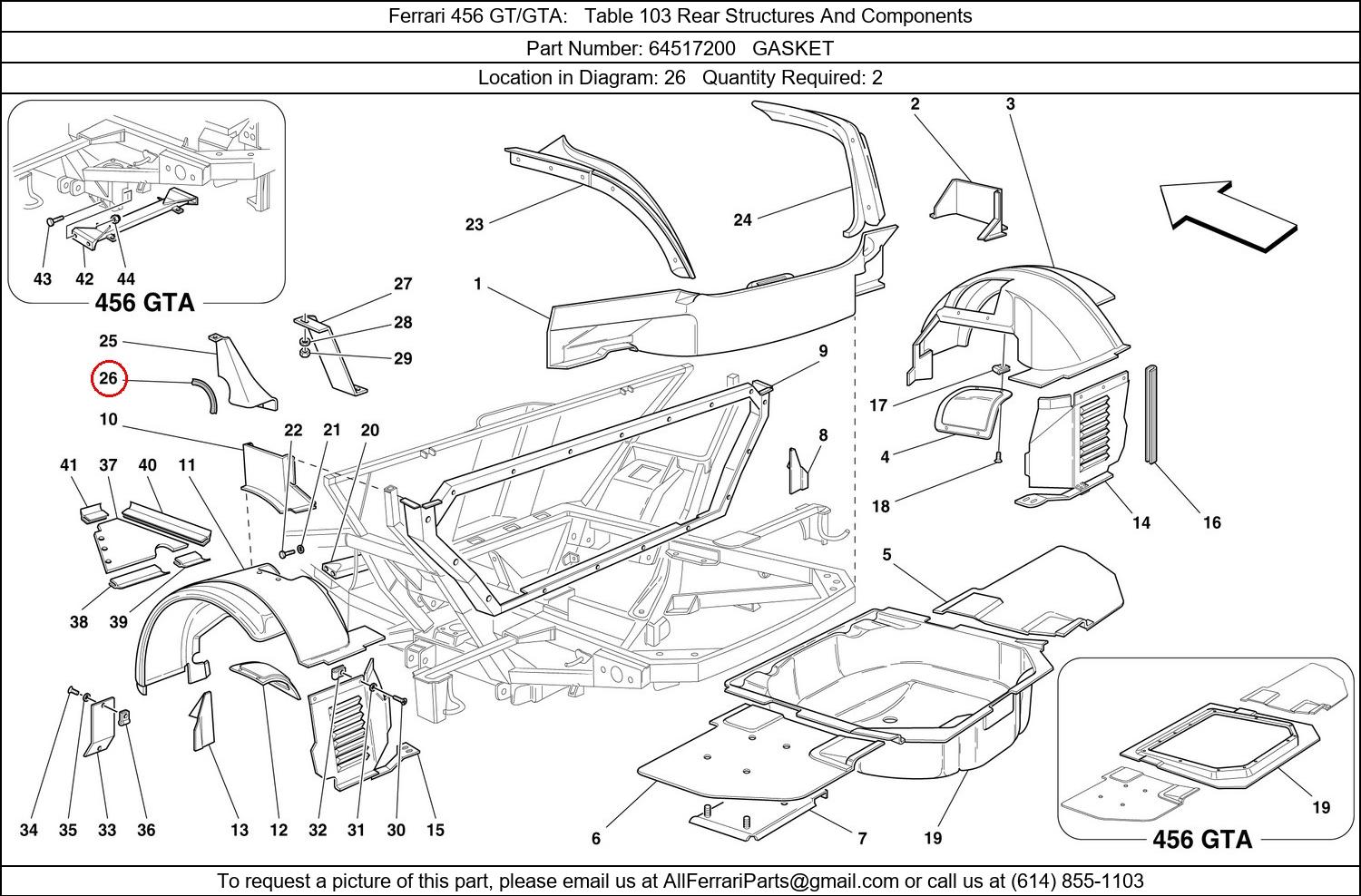 Ferrari Part 64517200