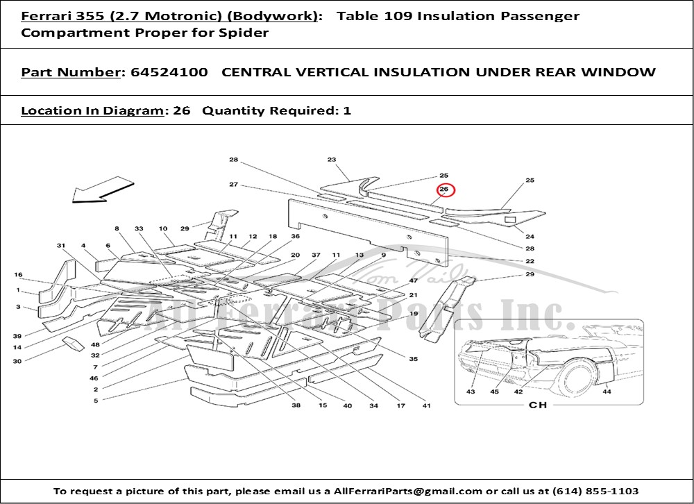 Ferrari Part 64524100