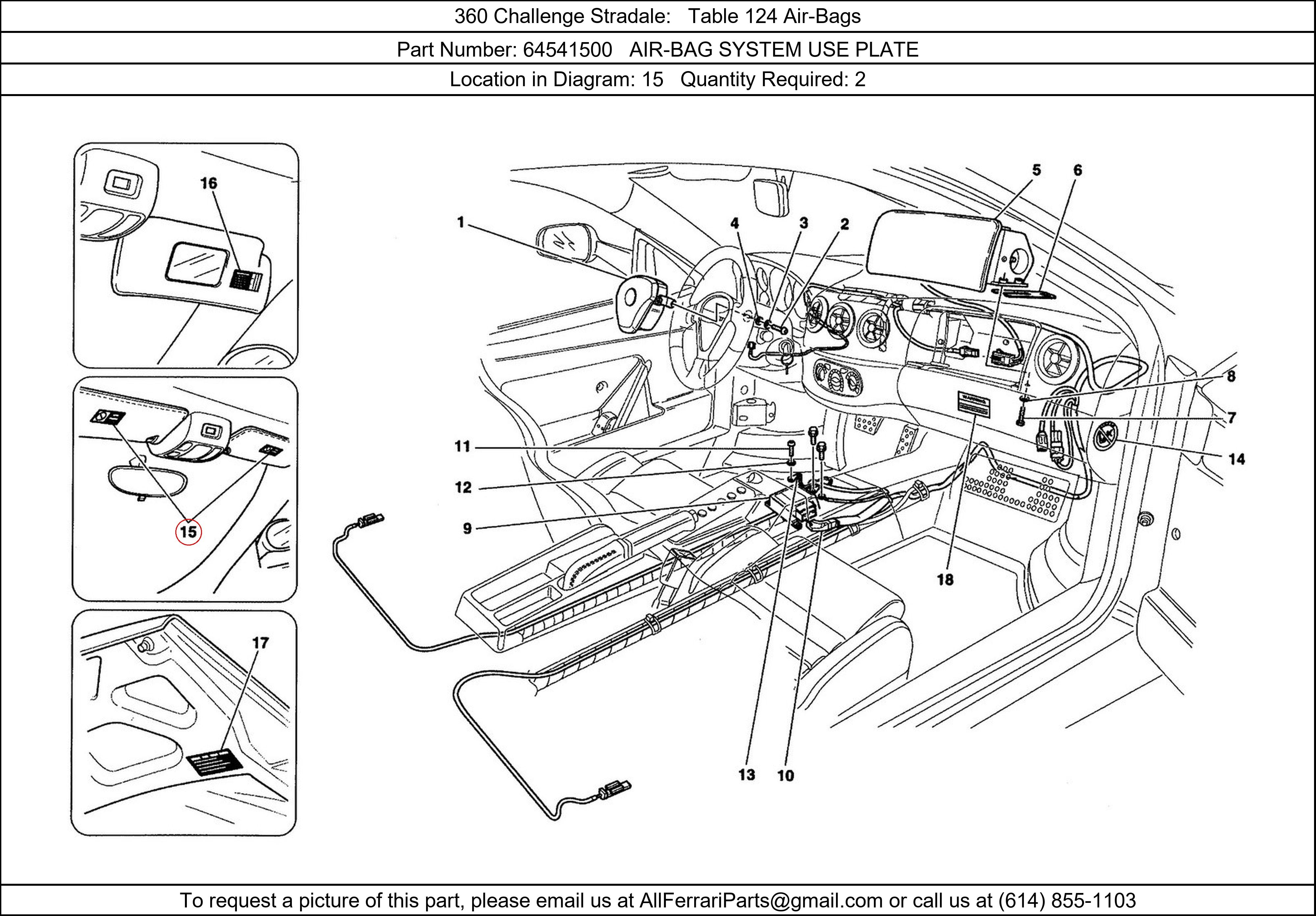 Ferrari Part 64541500