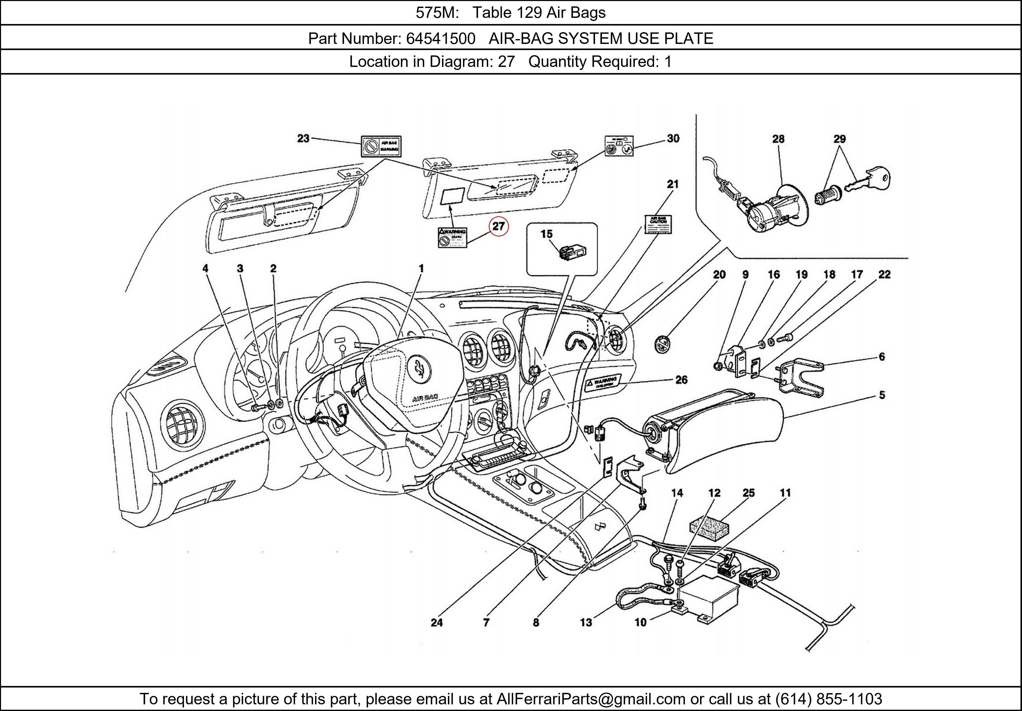 Ferrari Part 64541500