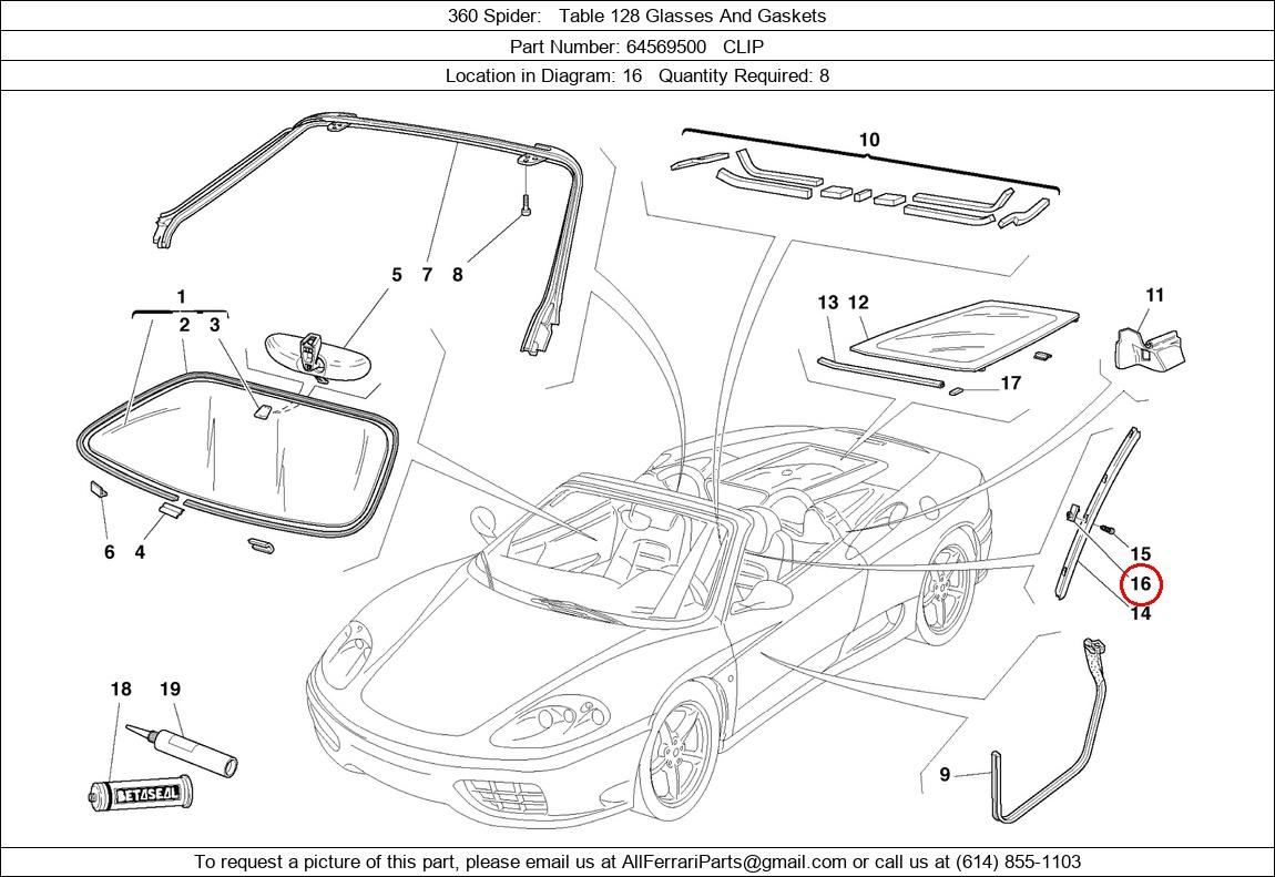 Ferrari Part 64569500