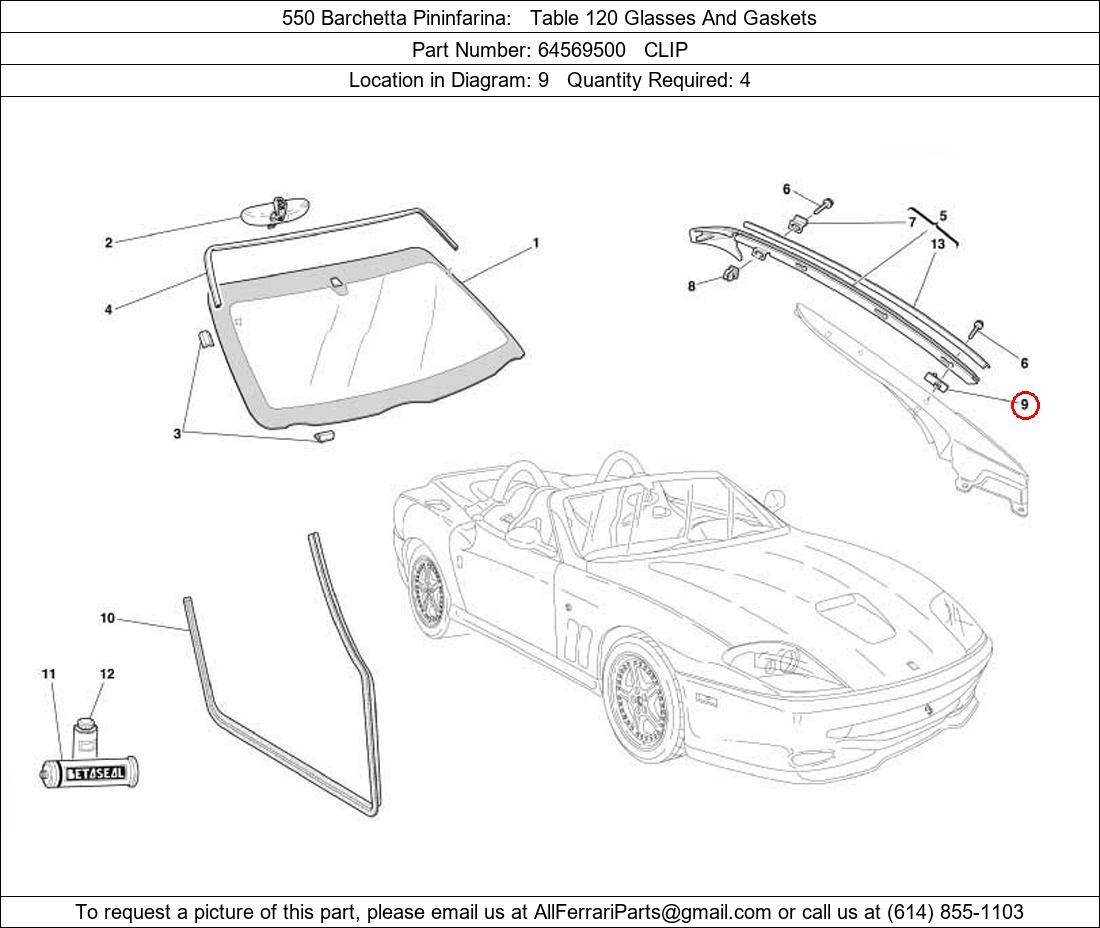 Ferrari Part 64569500