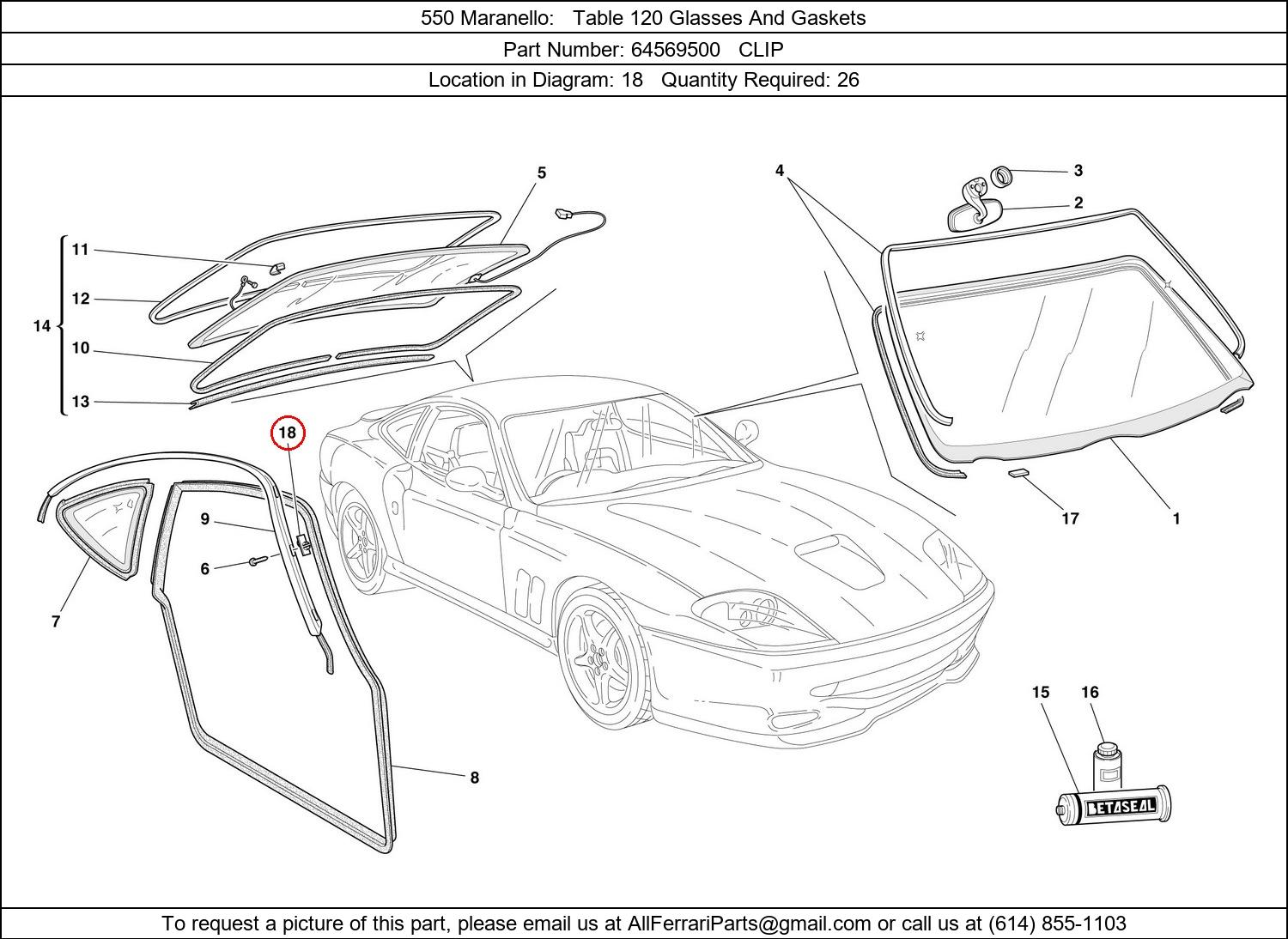 Ferrari Part 64569500