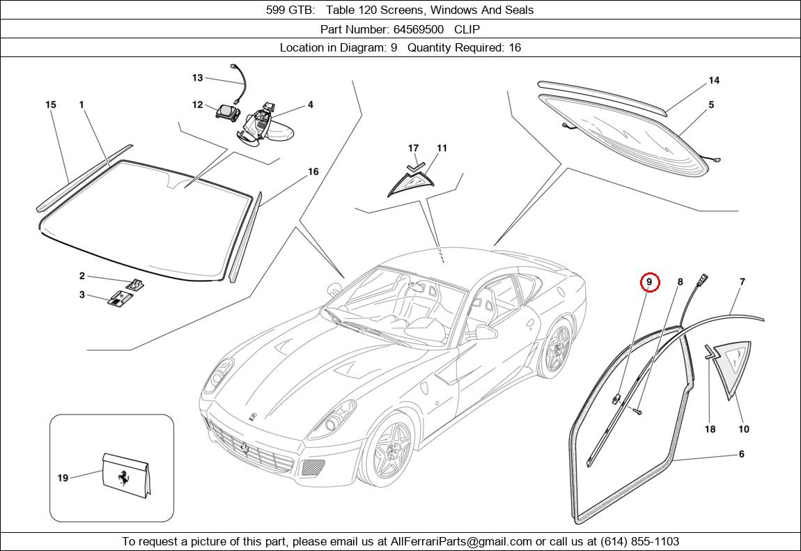 Ferrari Part 64569500