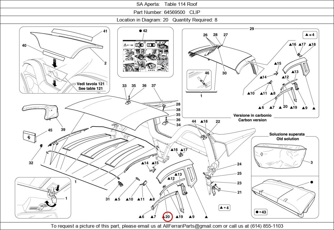 Ferrari Part 64569500